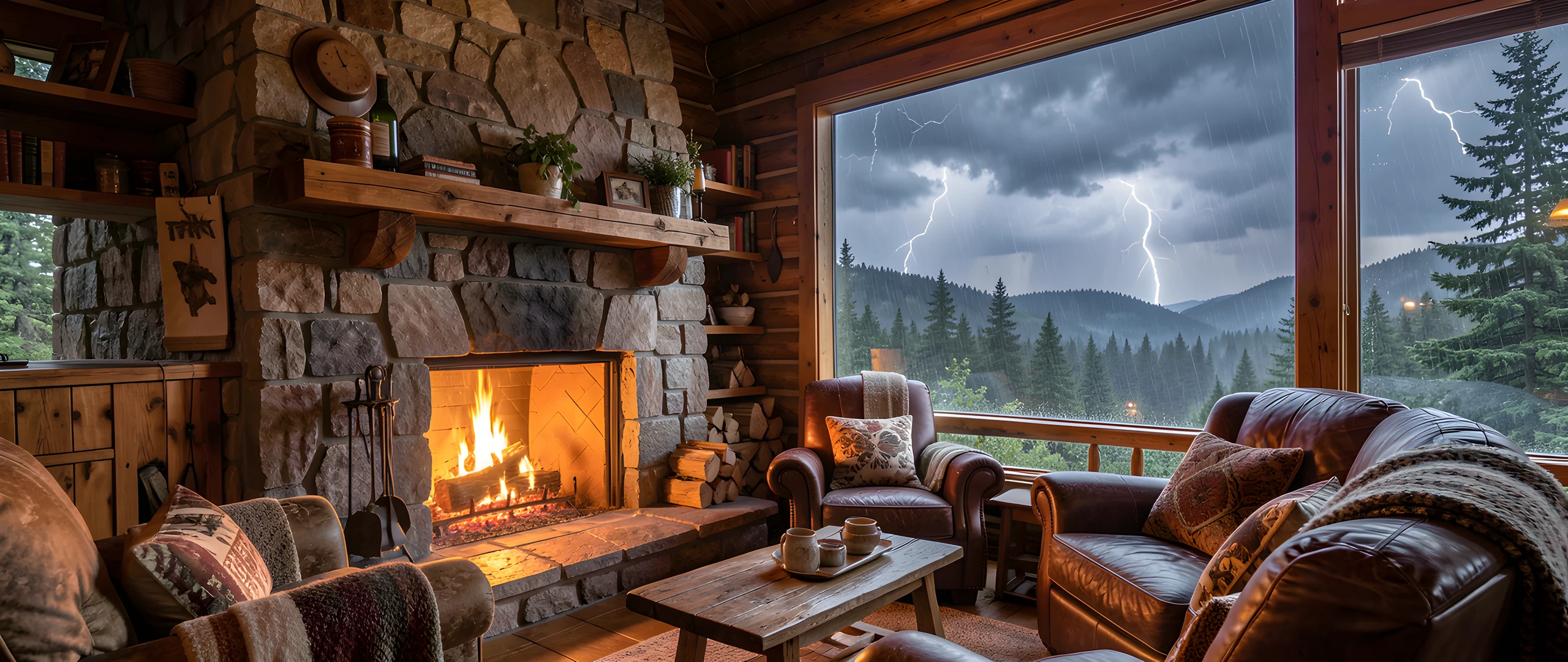 Snowy Mountain Cabin
