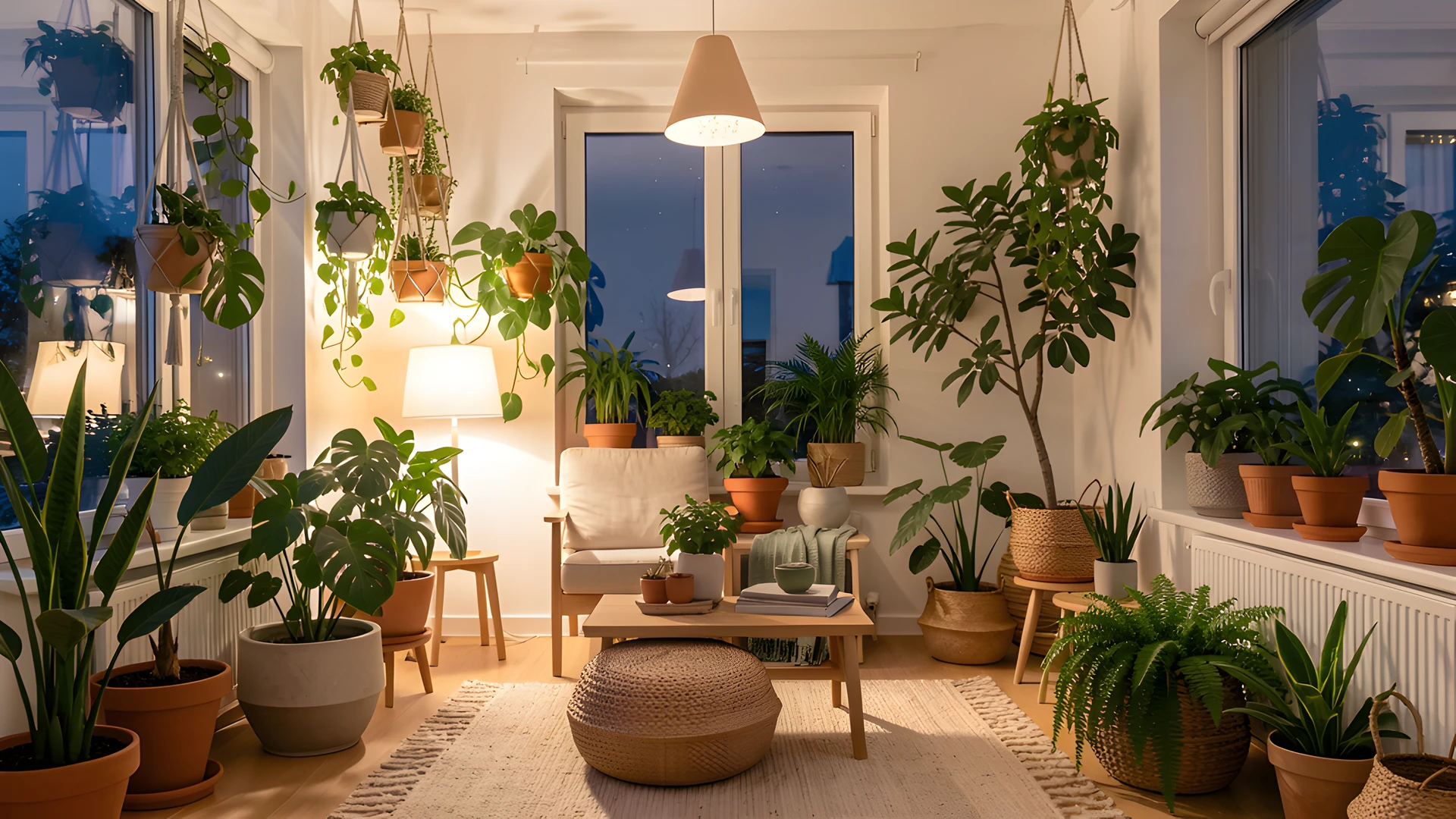 Fjord Night Garden