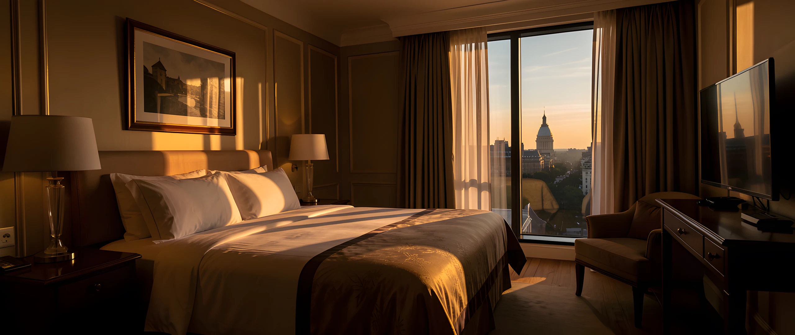 Golden Morning Glow