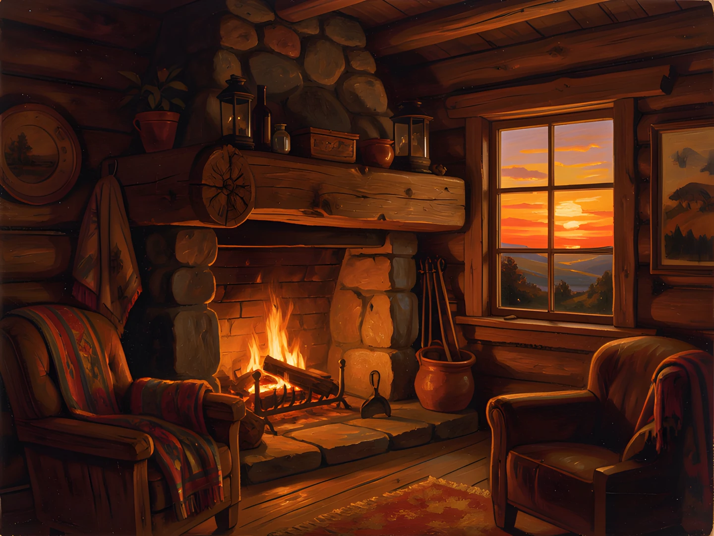 Rustic Cozy Cabin