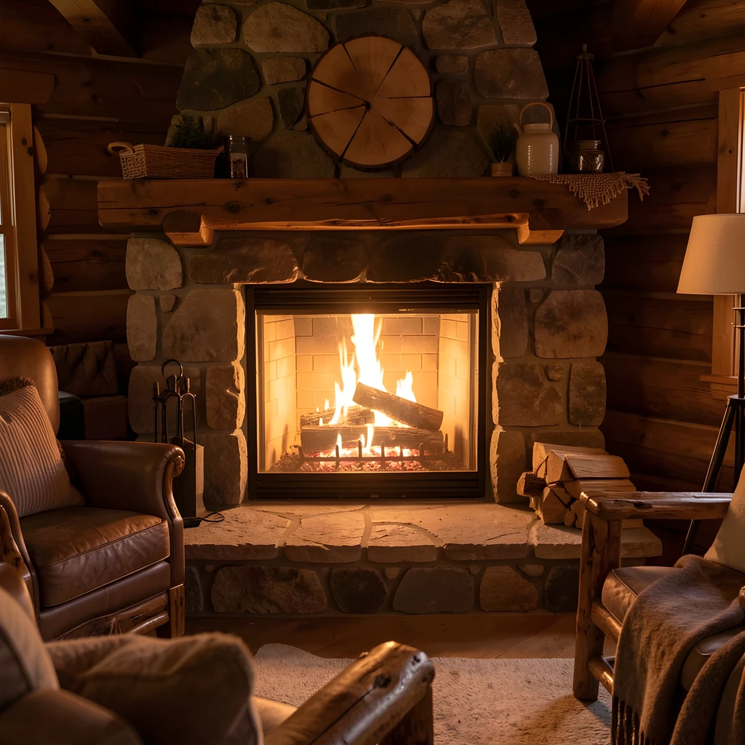 Cozy Cabin Night