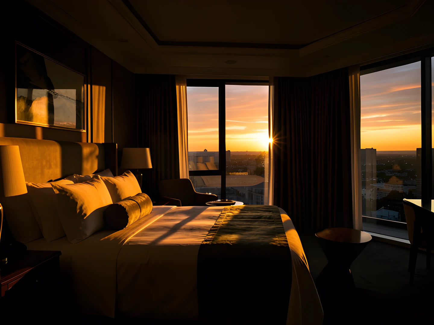 Golden Sunset Suite