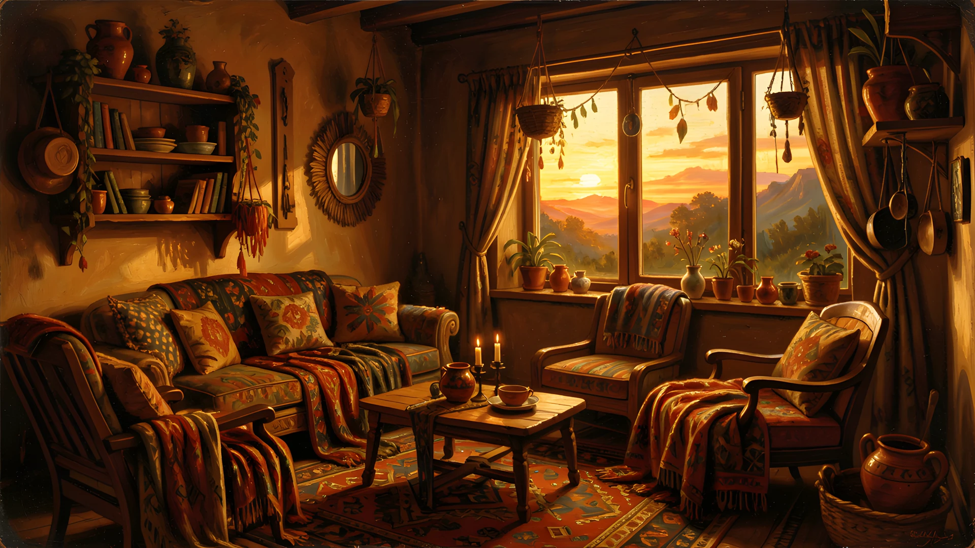 Whimsical Boho Room
