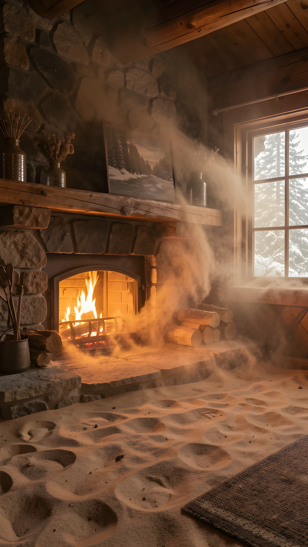 Snowy Mountain Cabin
