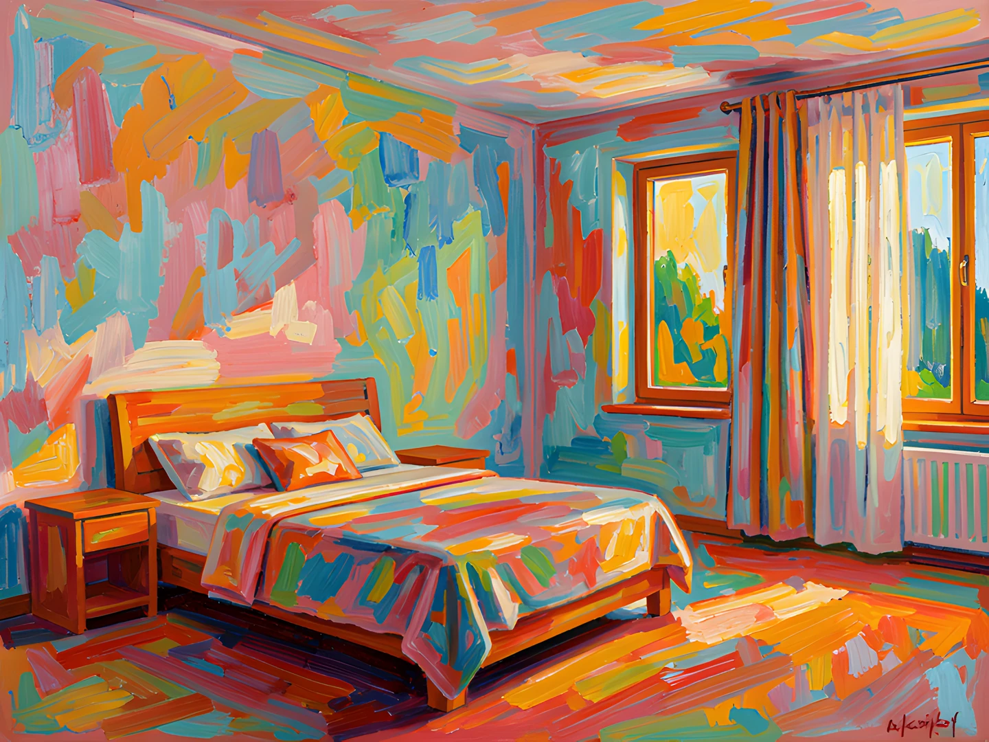 Impressionist Brushstrokes