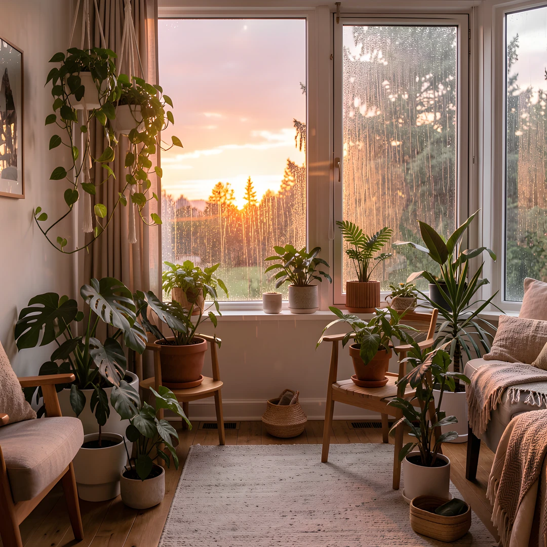Greenhouse Morning
