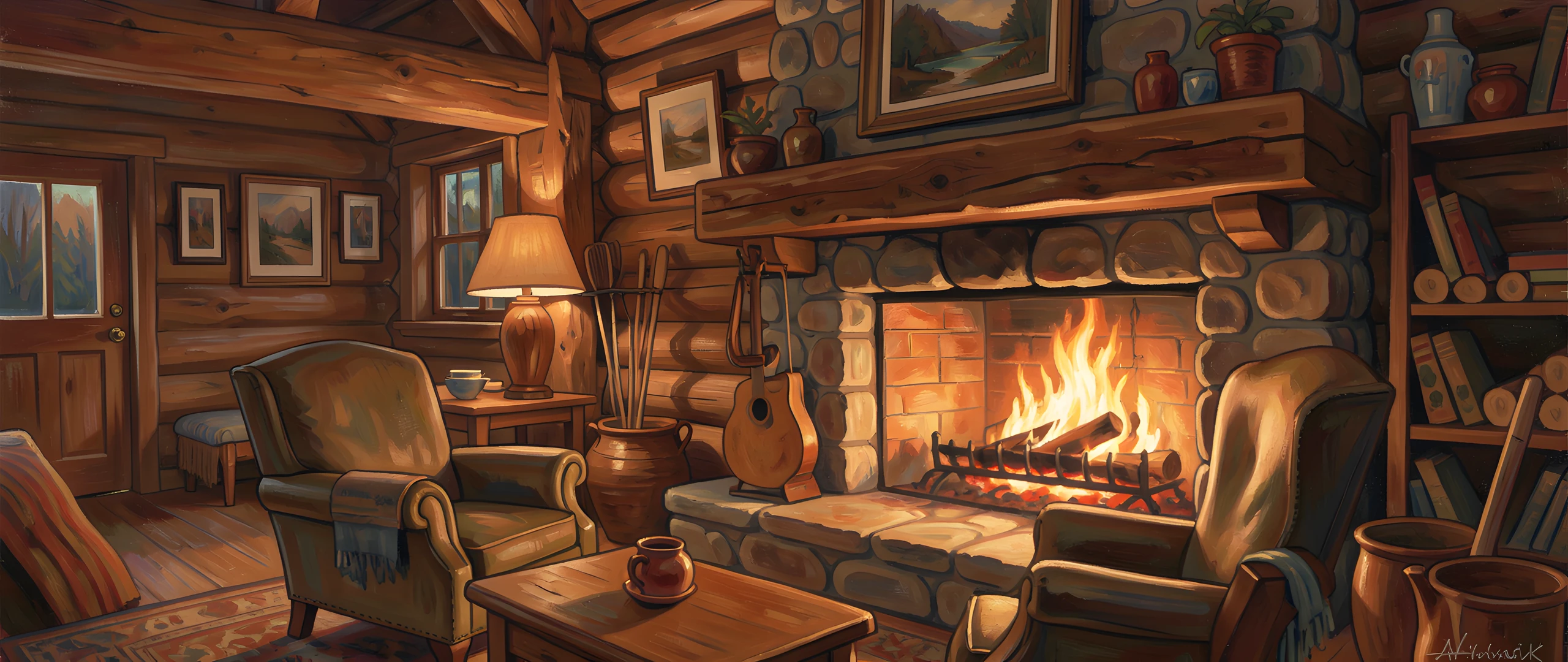 *cozy Cottage *forest