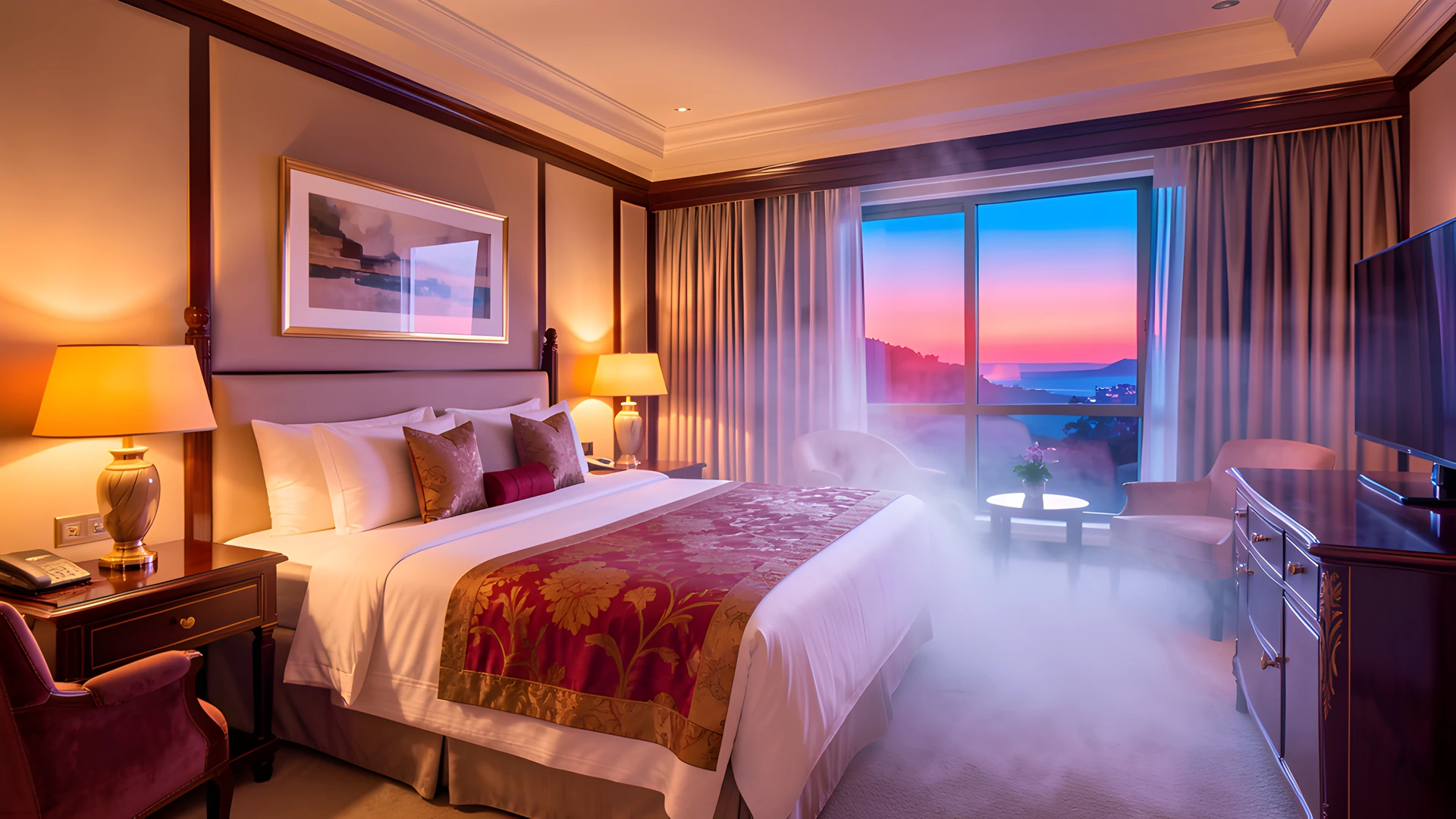 Misty Hotel Suite