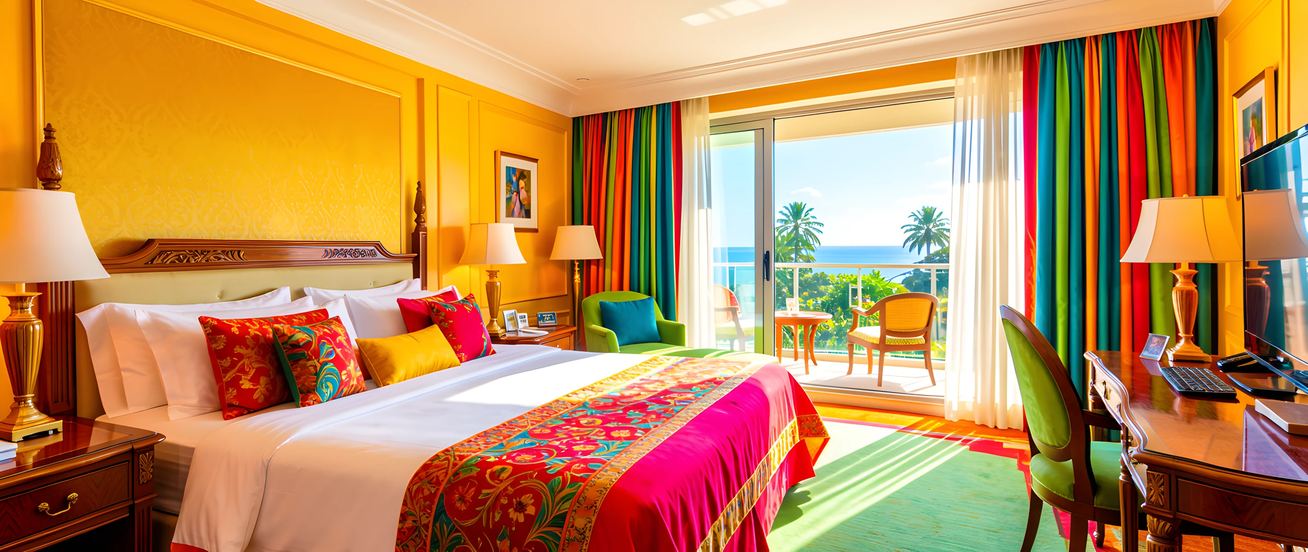 Vibrant Oasis Majestic