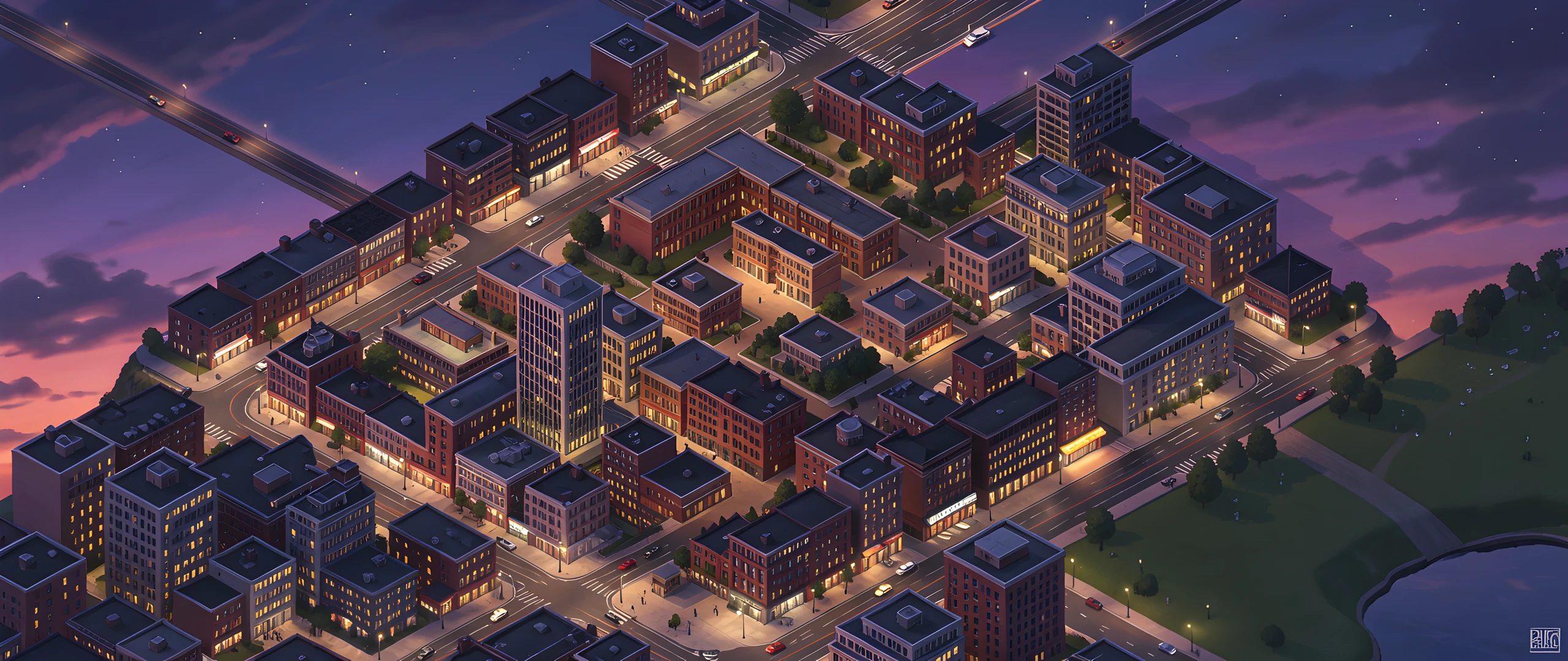 Dark Cityscape