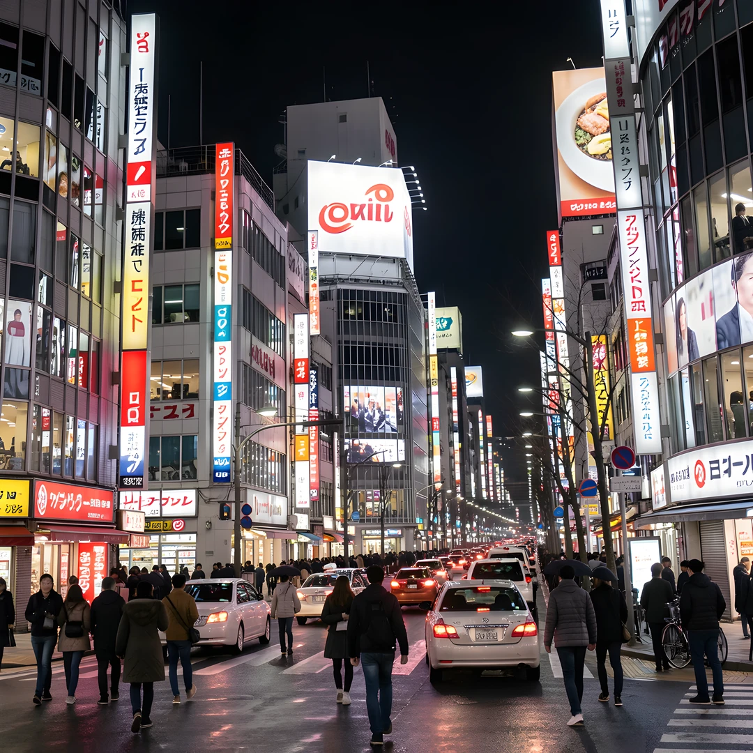 Tokyo Night Scene
