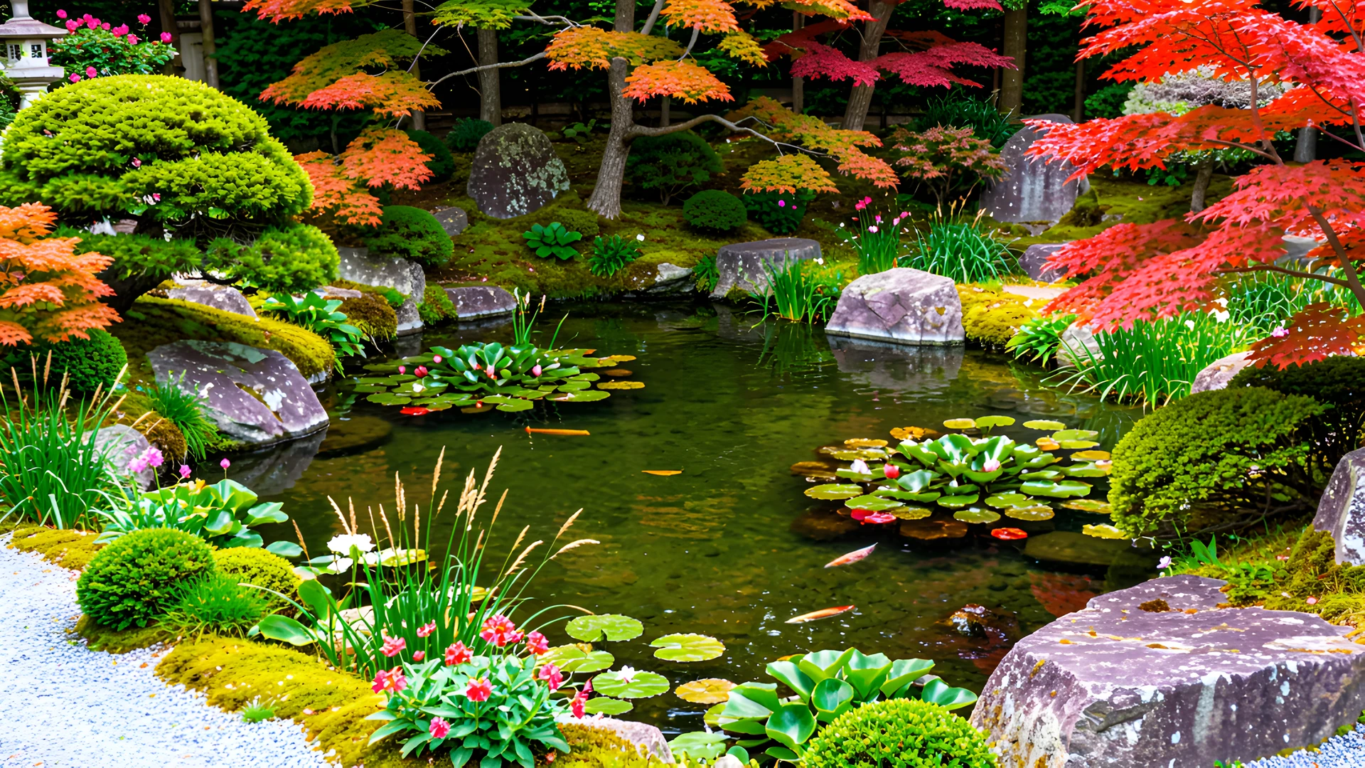 Sakura Water Garden