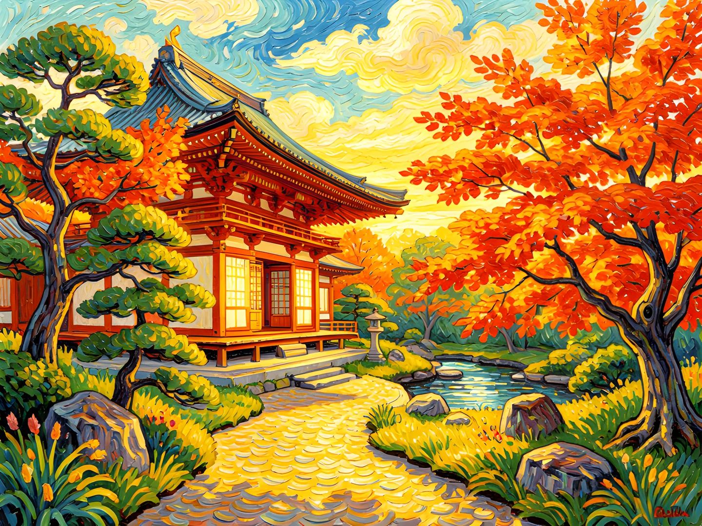Kyoto Morning Glow