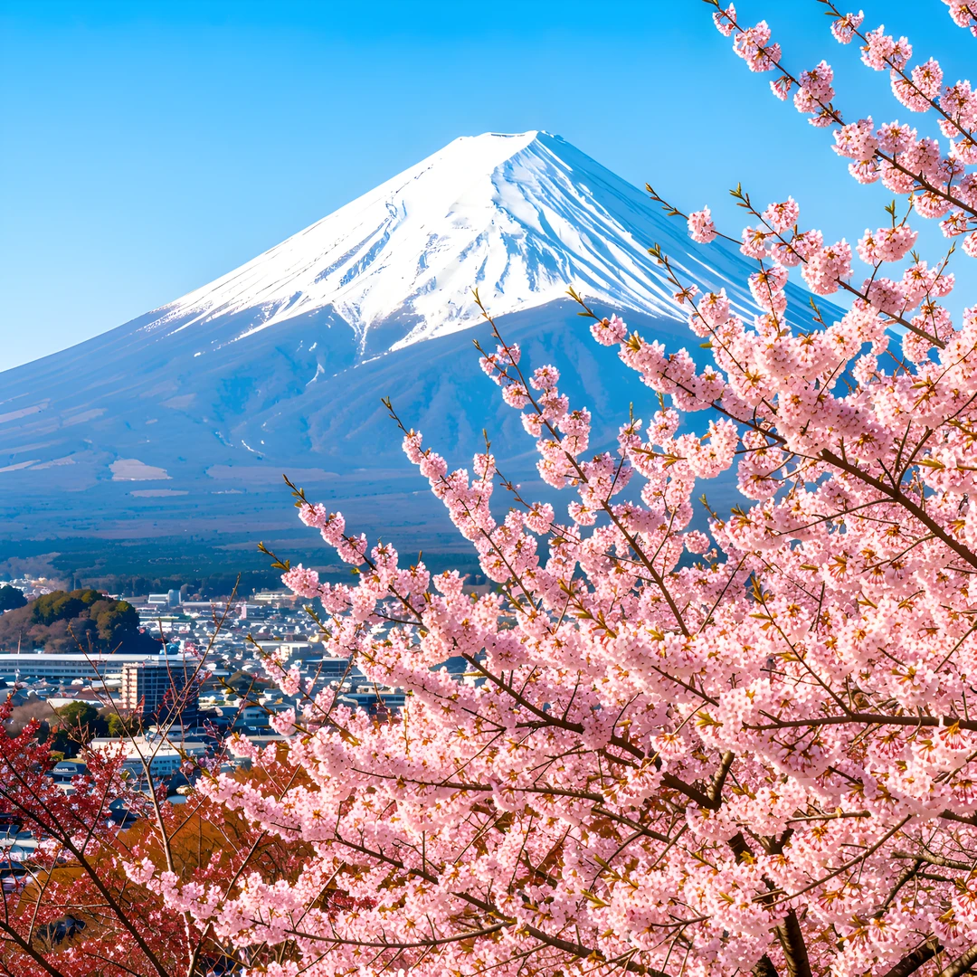 Cherry Blossom Fuji