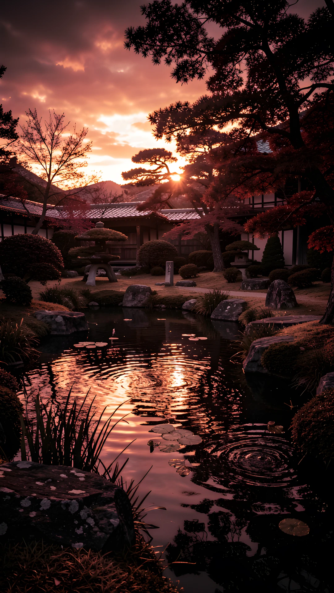 Noir Morning Garden