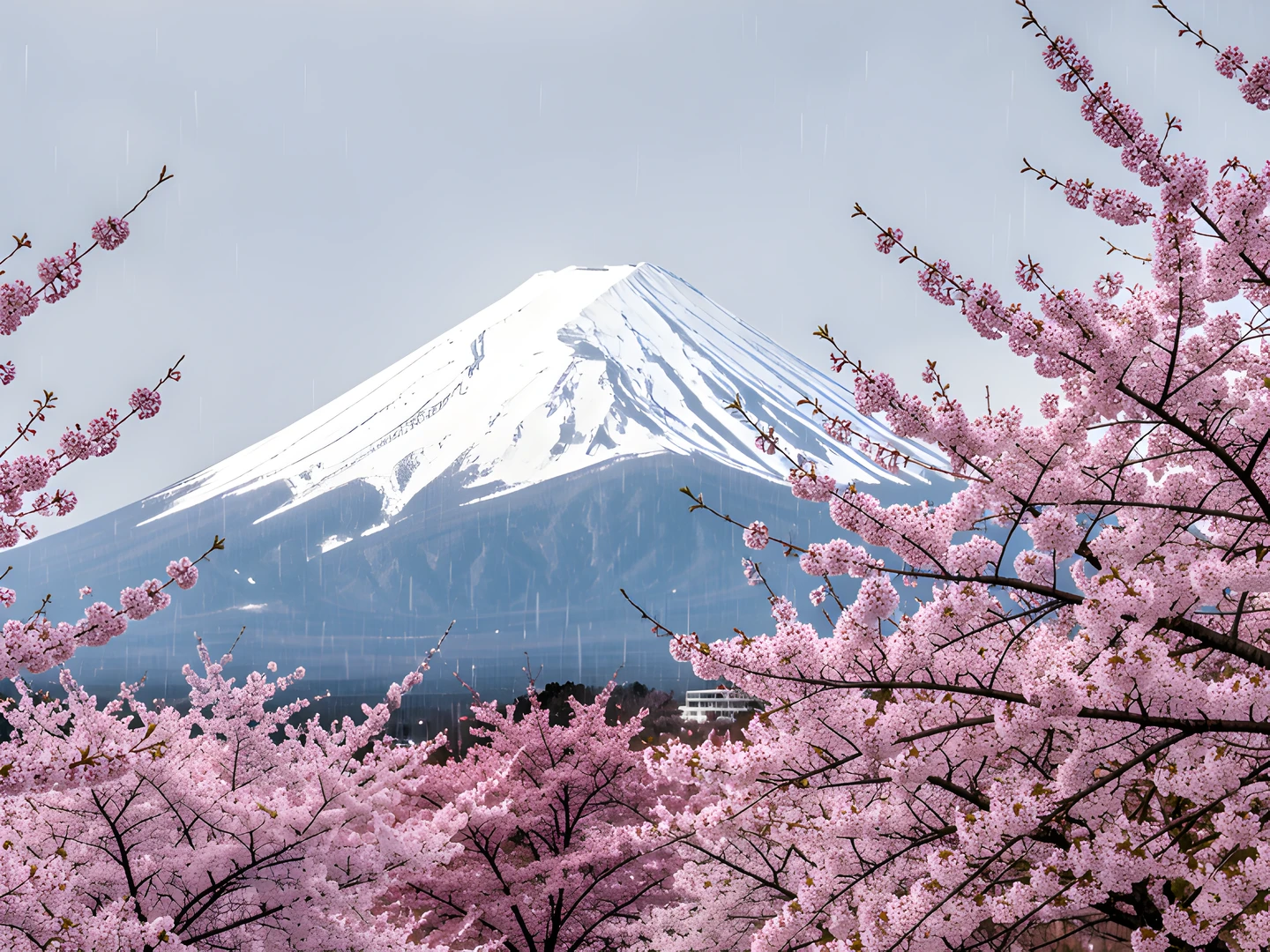 Fuji Cherry Blossoms