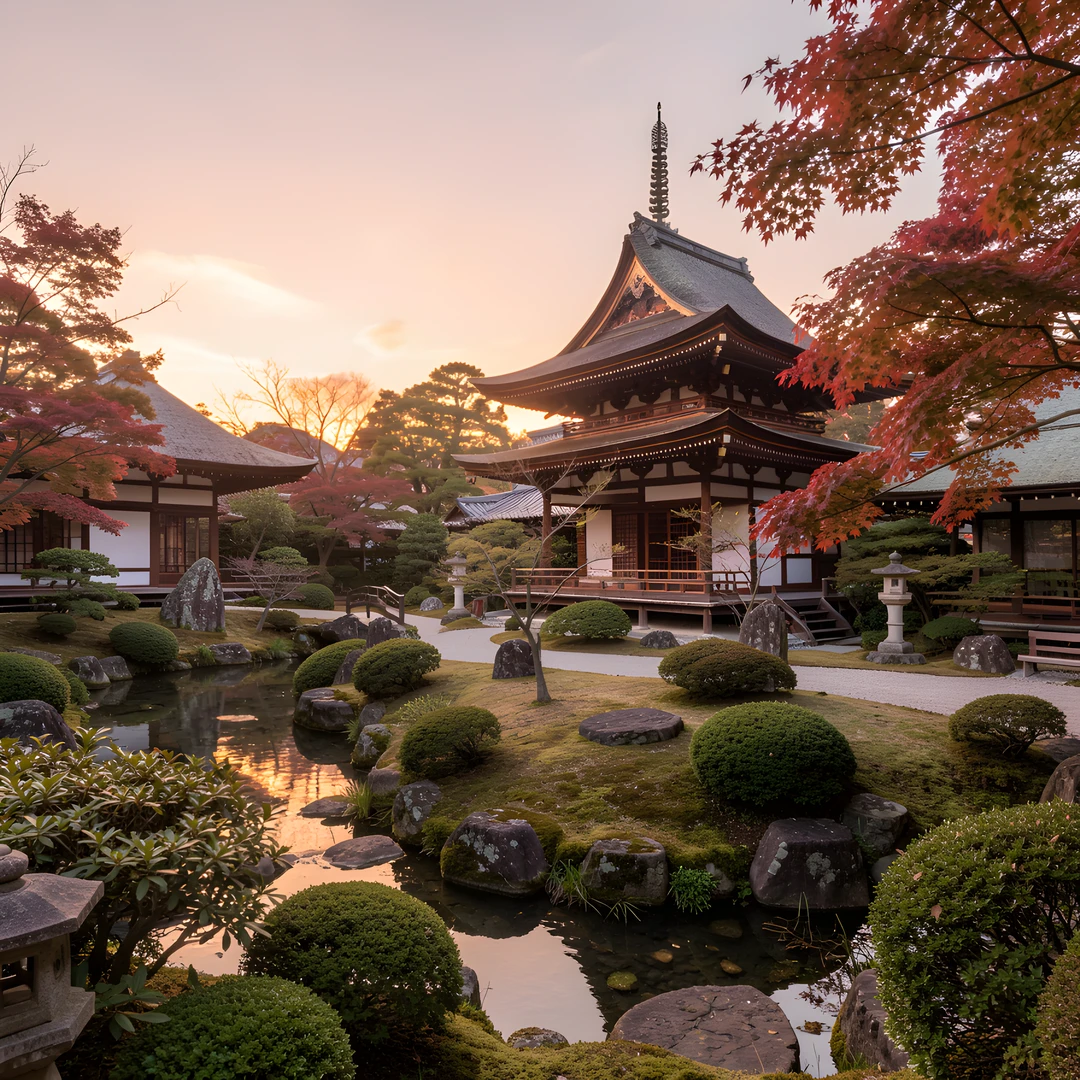 Kyoto Morning Garden