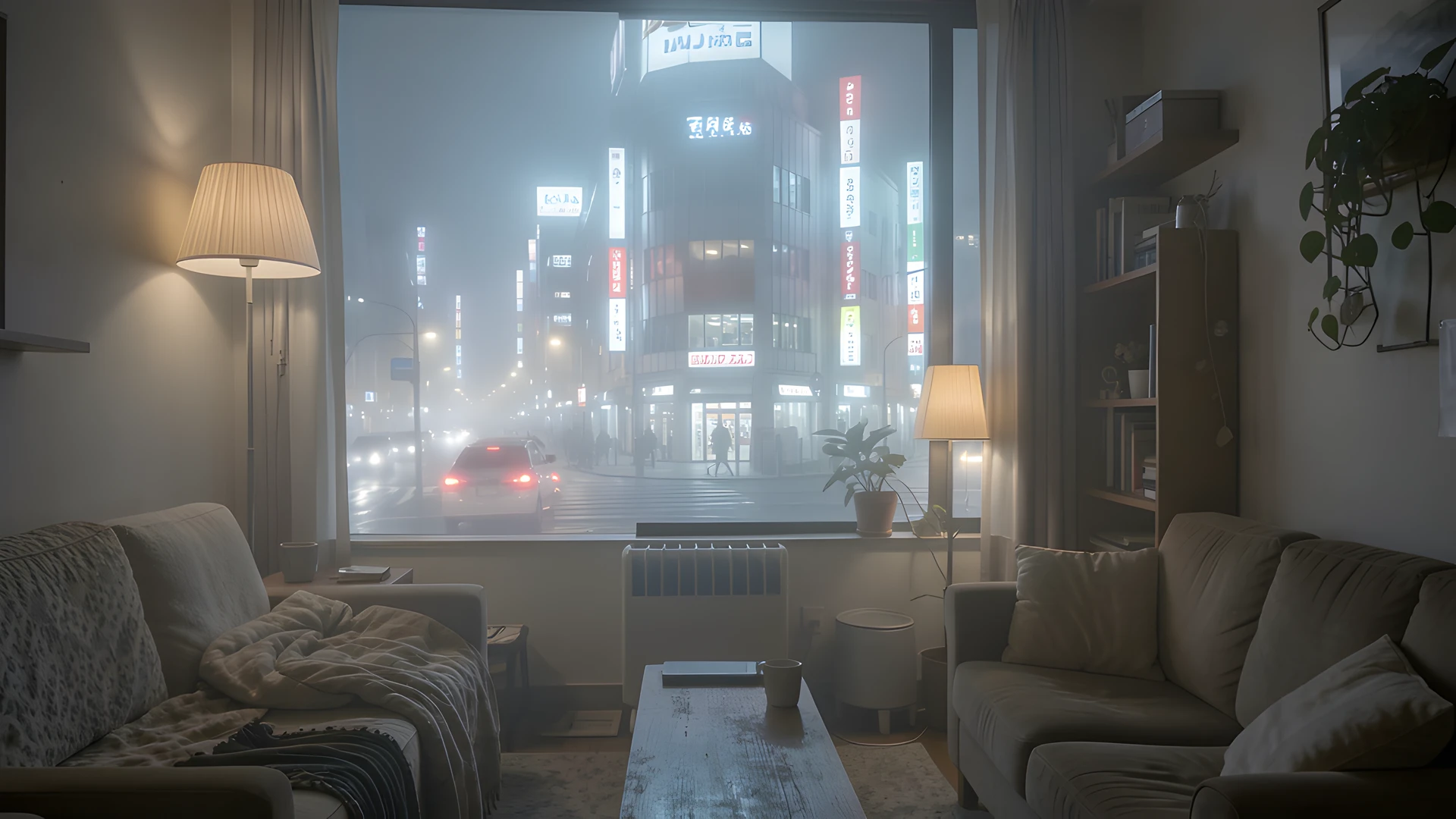 Tokyo Night Sky