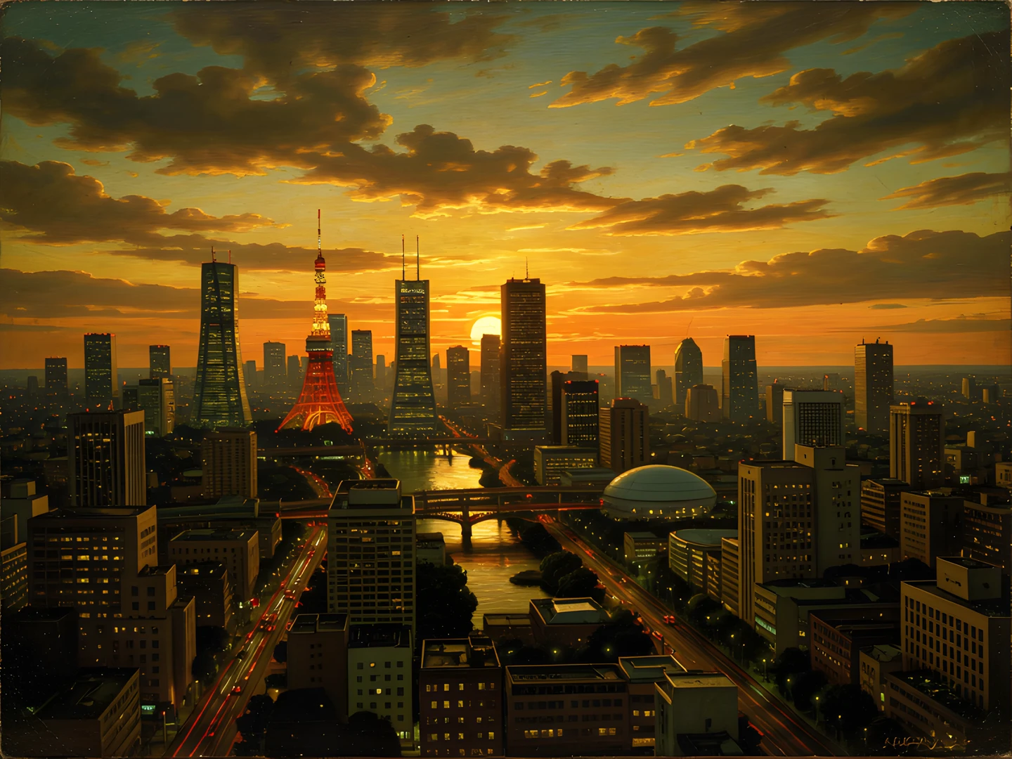 Tokyo Cityscape