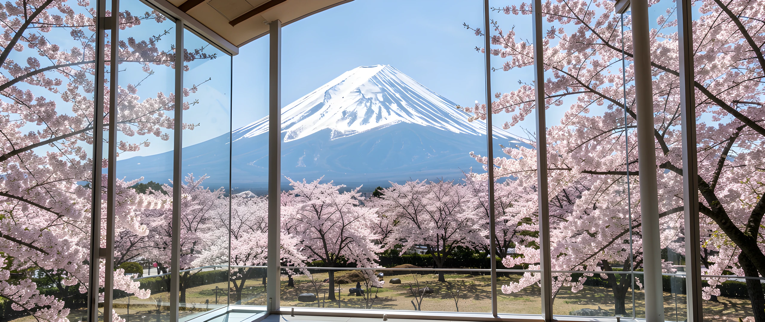 Cherry Blossom Garden