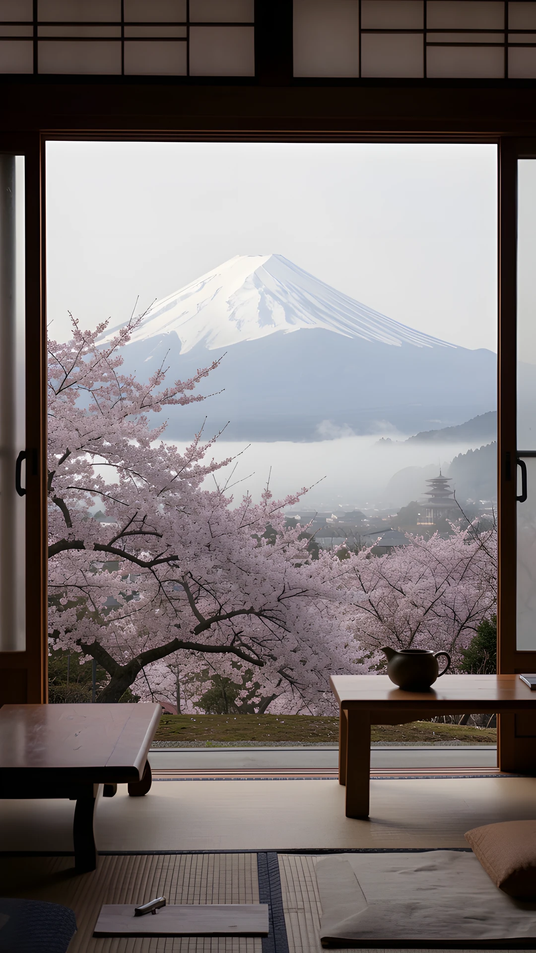 Fuji Morning Haze