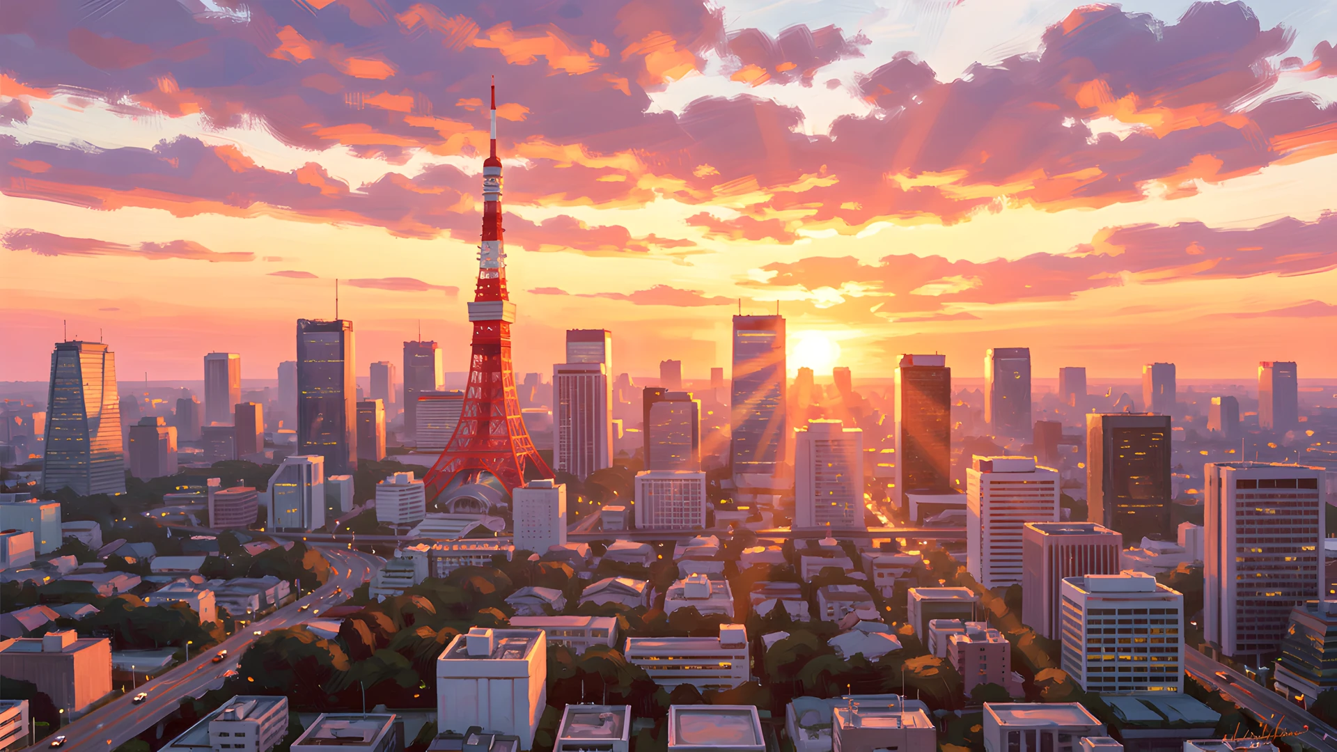 Tokyo City Glow