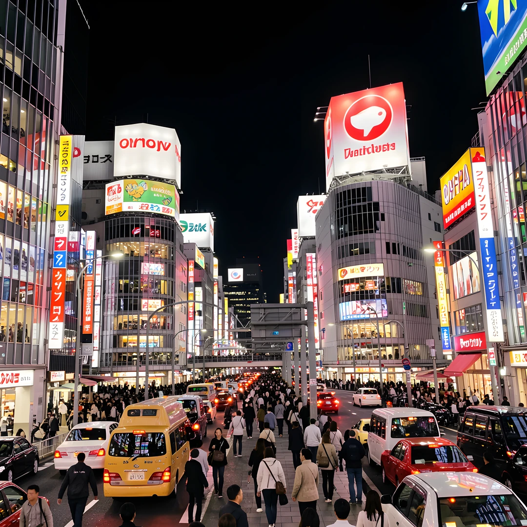 Neon Tokyo Streets