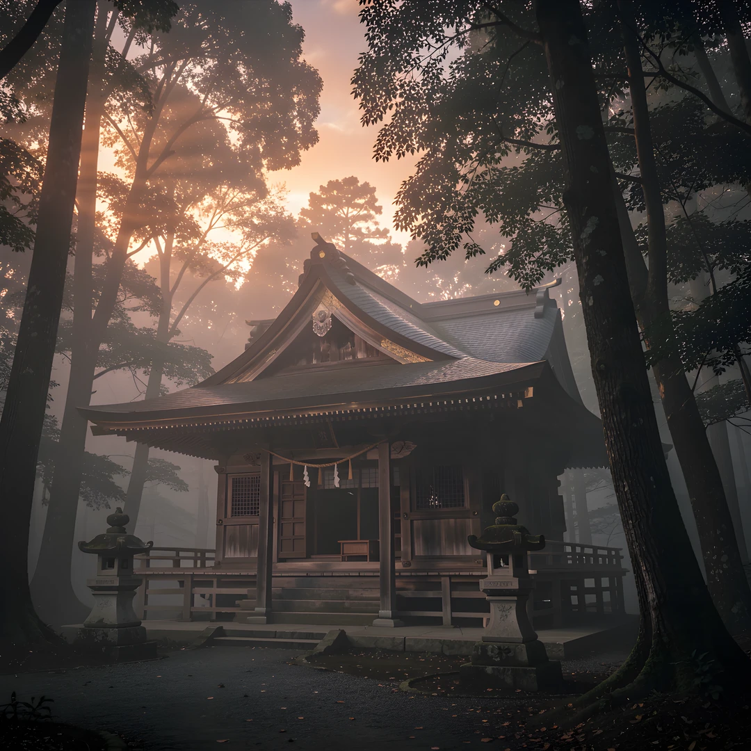 Misty Shinto Twilight