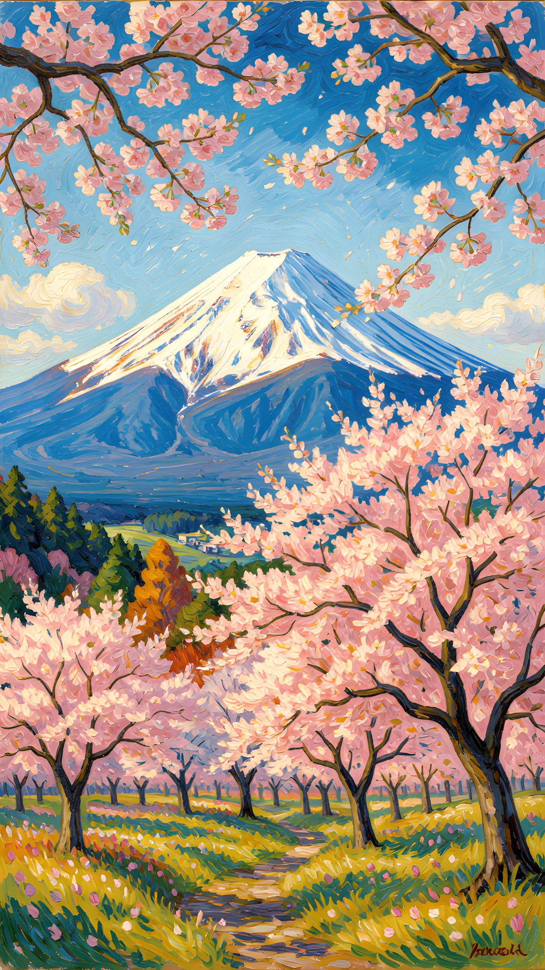 Cherry Blossom Hill