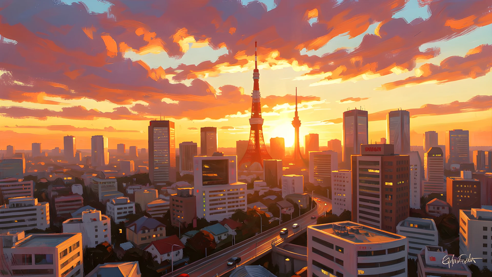 Tokyo Golden Hour