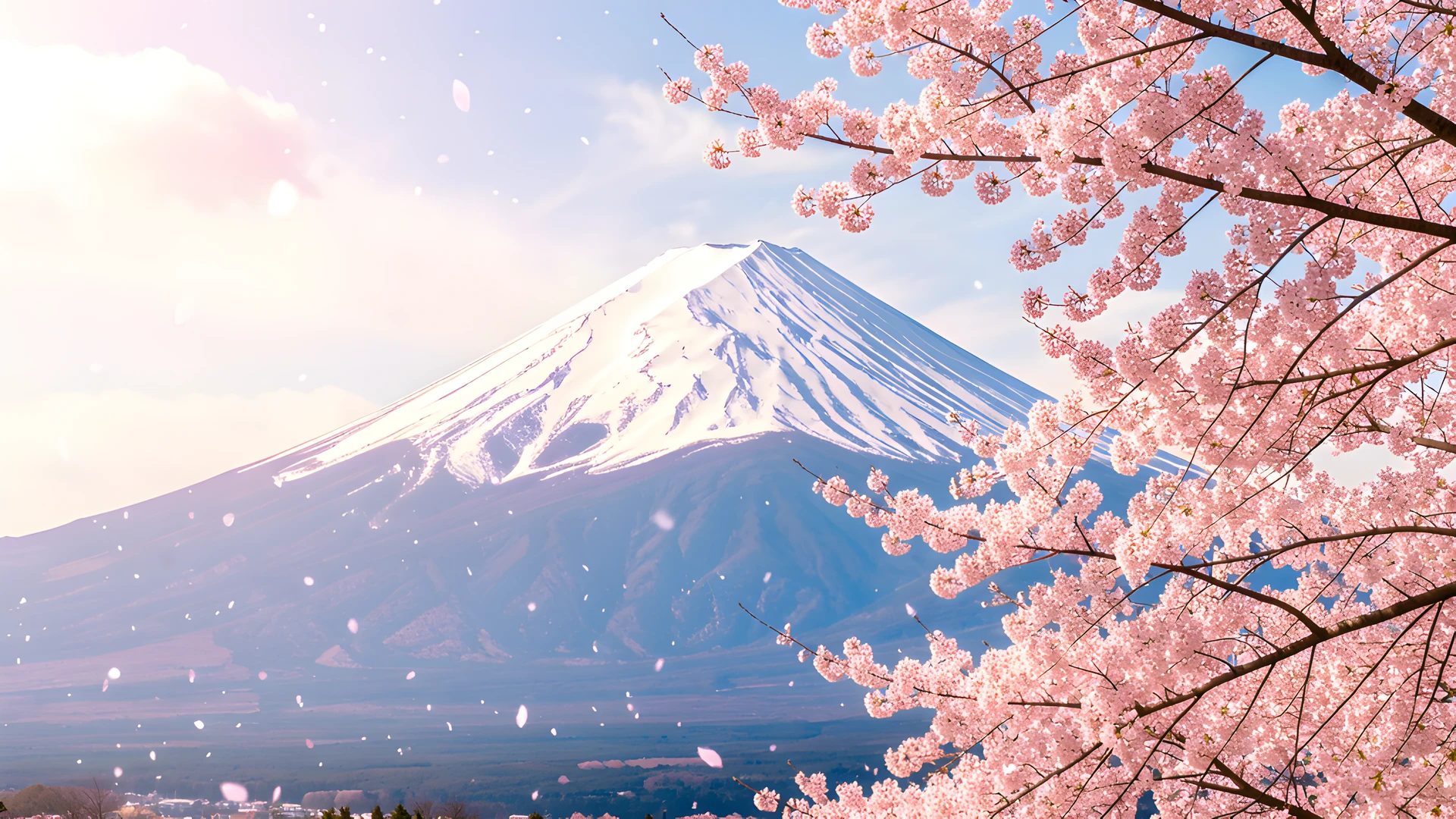 Fuji Cherry Bloom