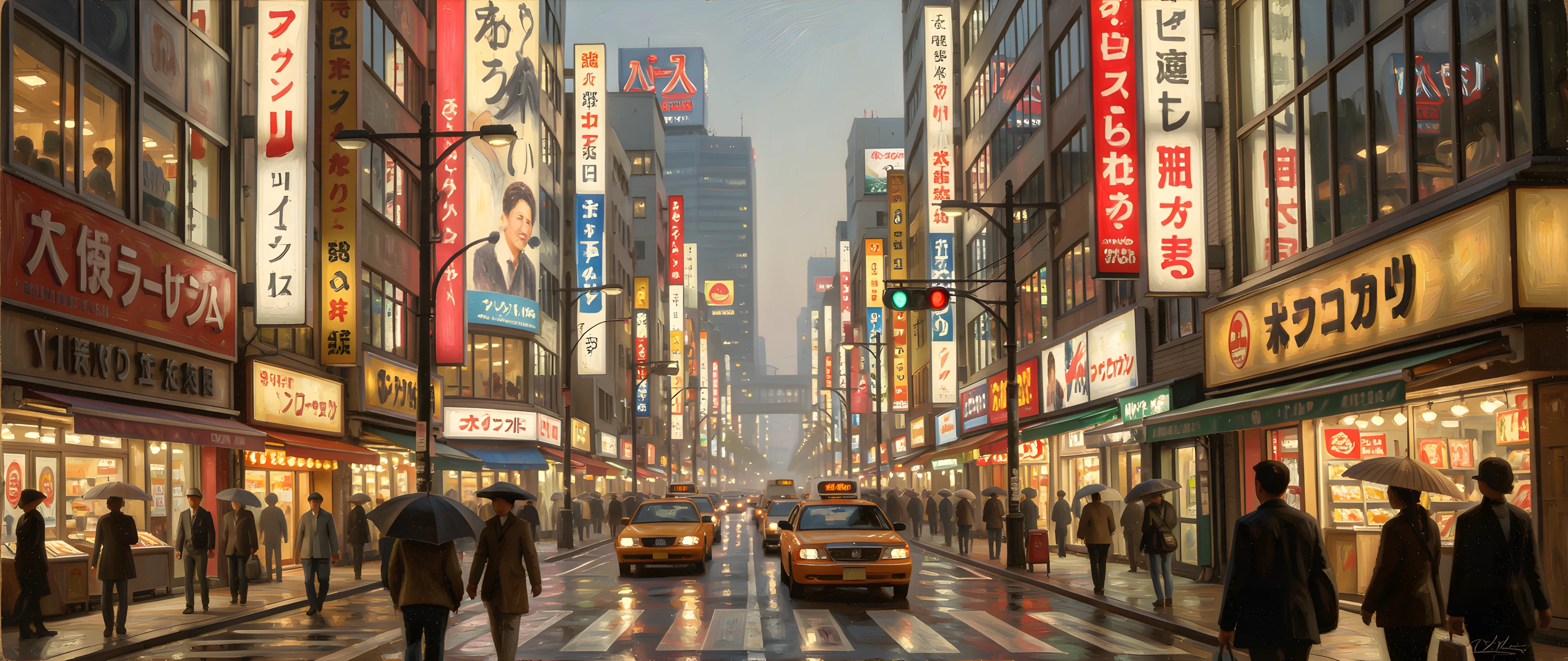 Tokyo Night Scene