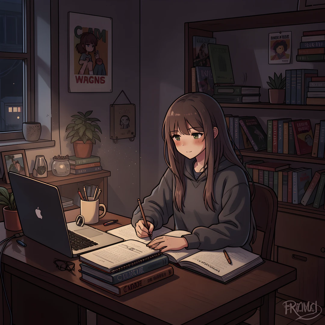 Lofi Study Girl