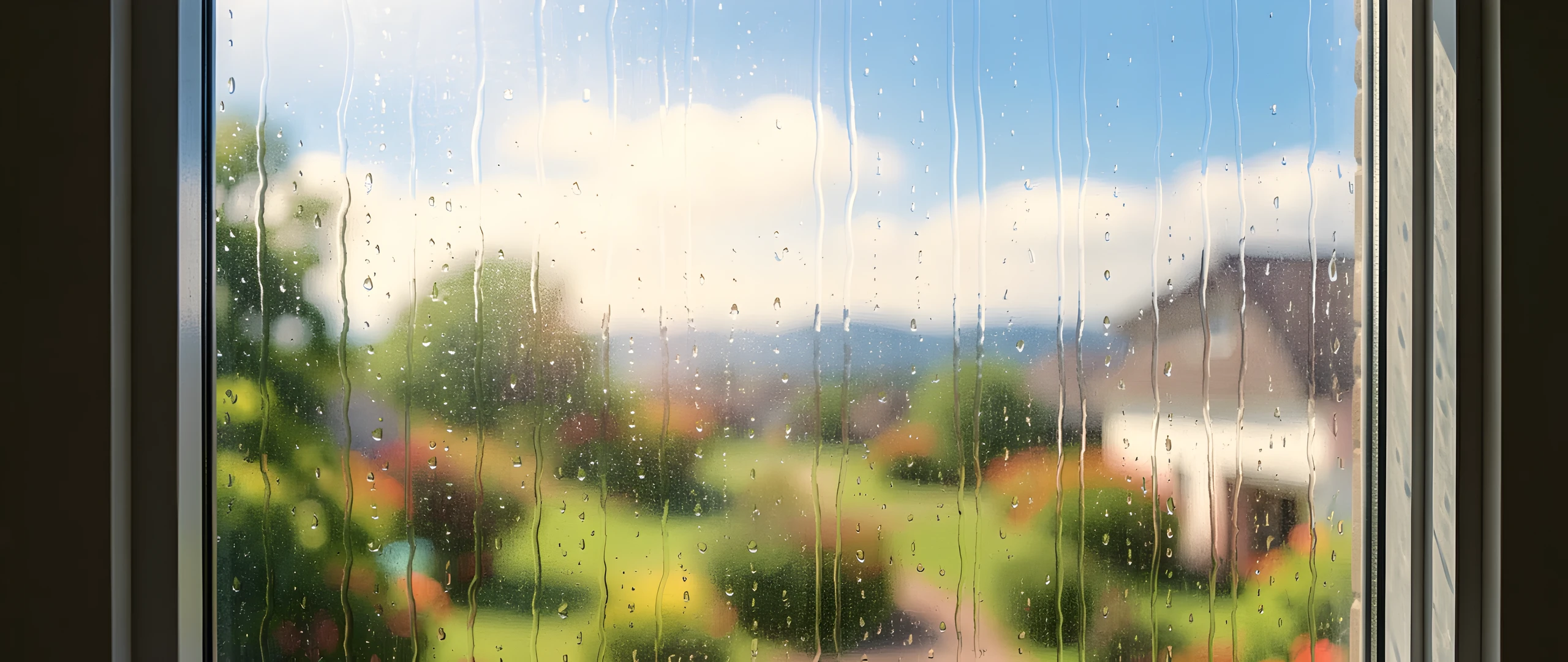 Rainy Cityscape