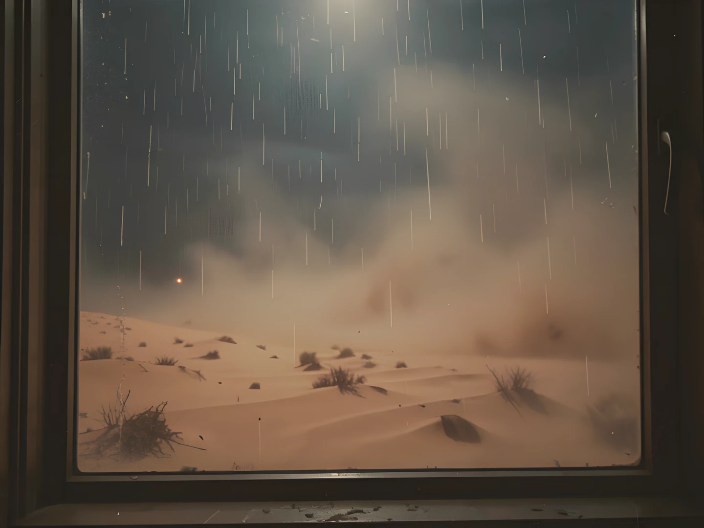 Rainy City Night