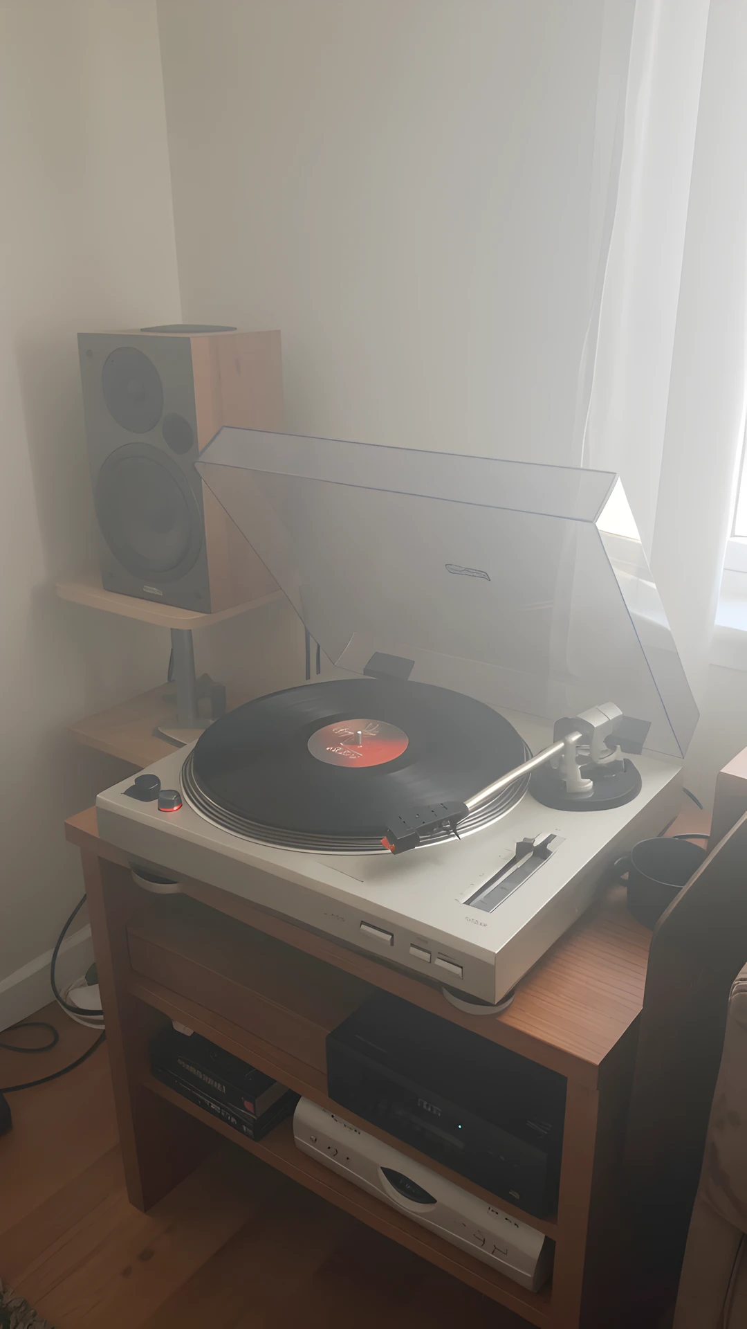 Vinyl Record Stack