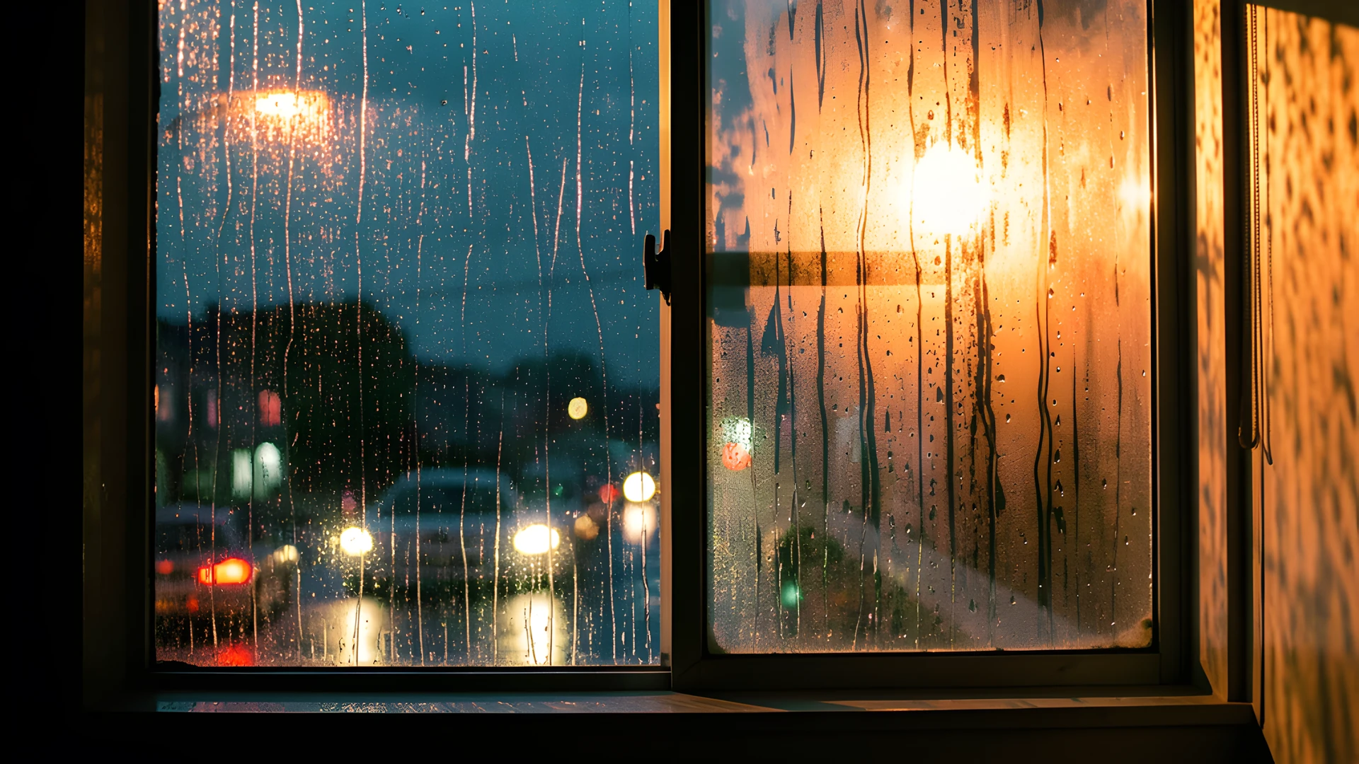 Rainy City Night