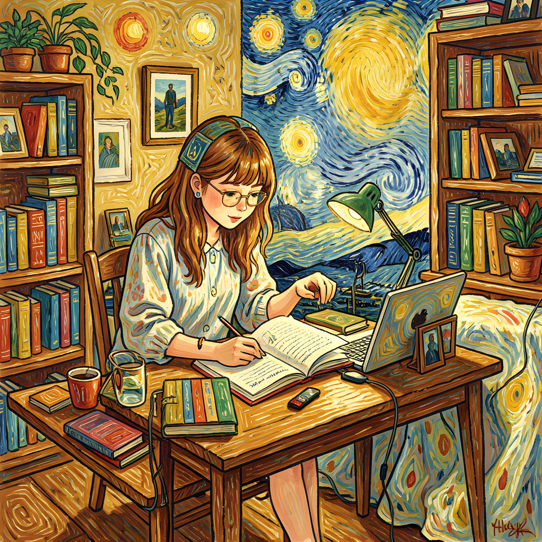 Vincent Room Study