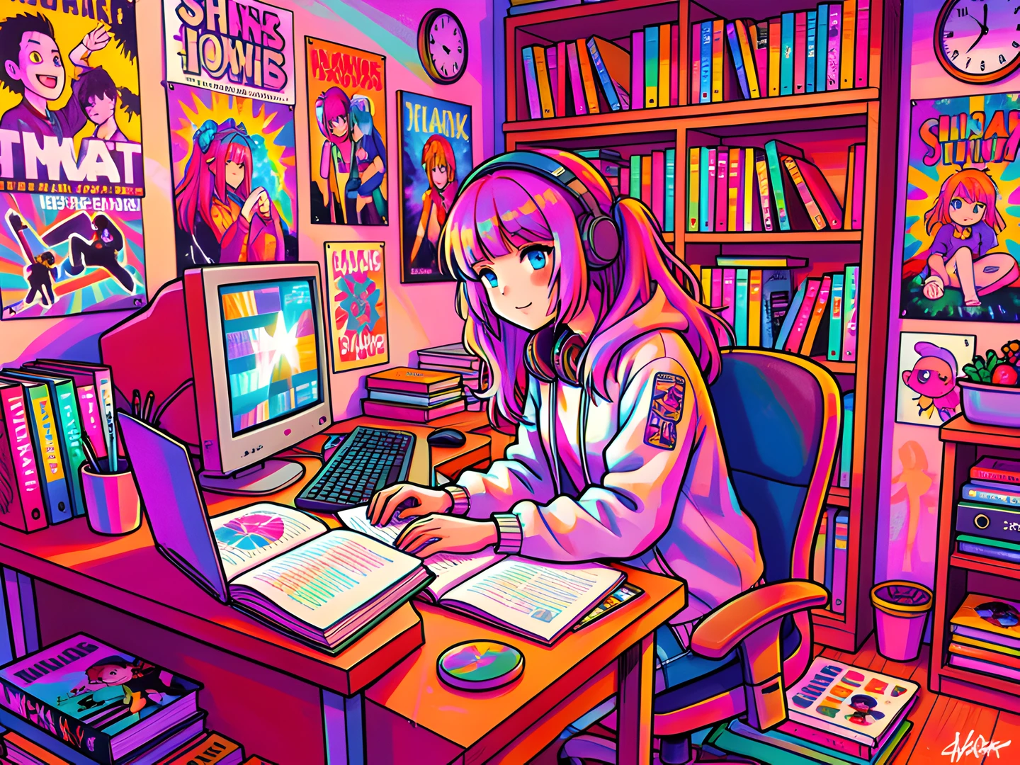 Lofi Study Girl