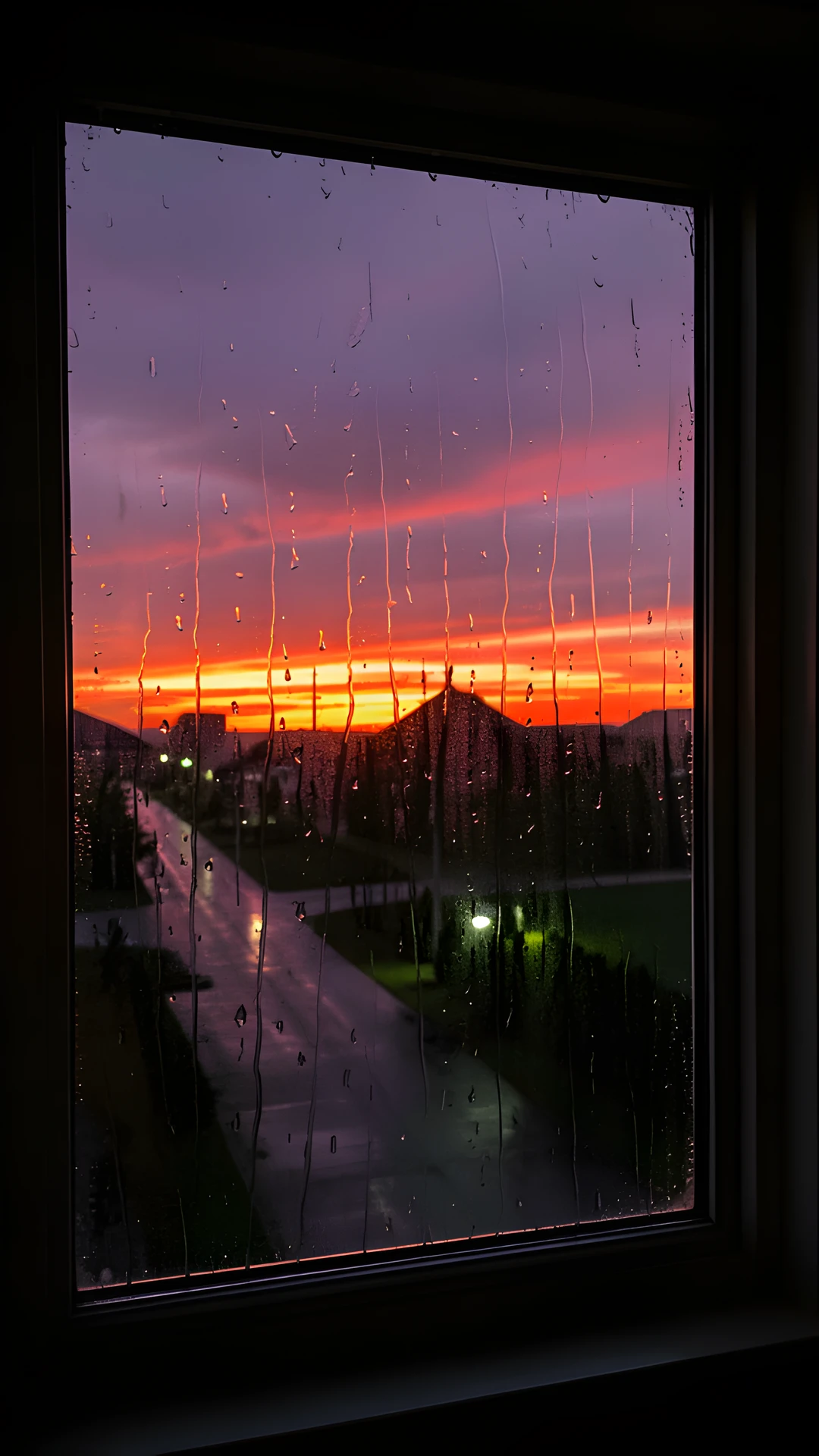 Rainy City View