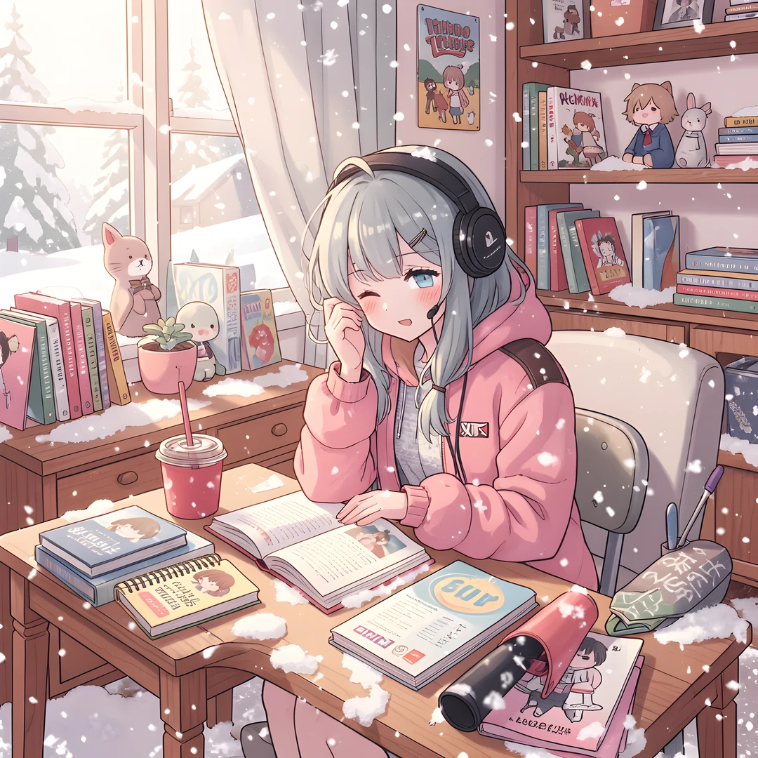 Winter Study Nook