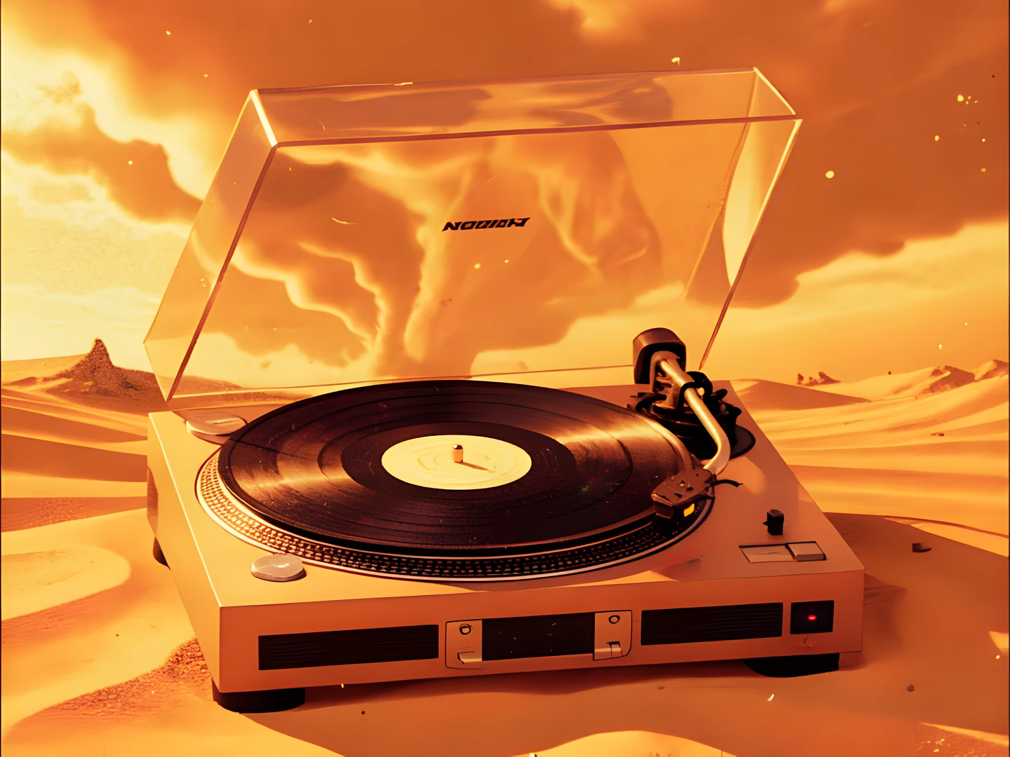 Vinyl Record Stack