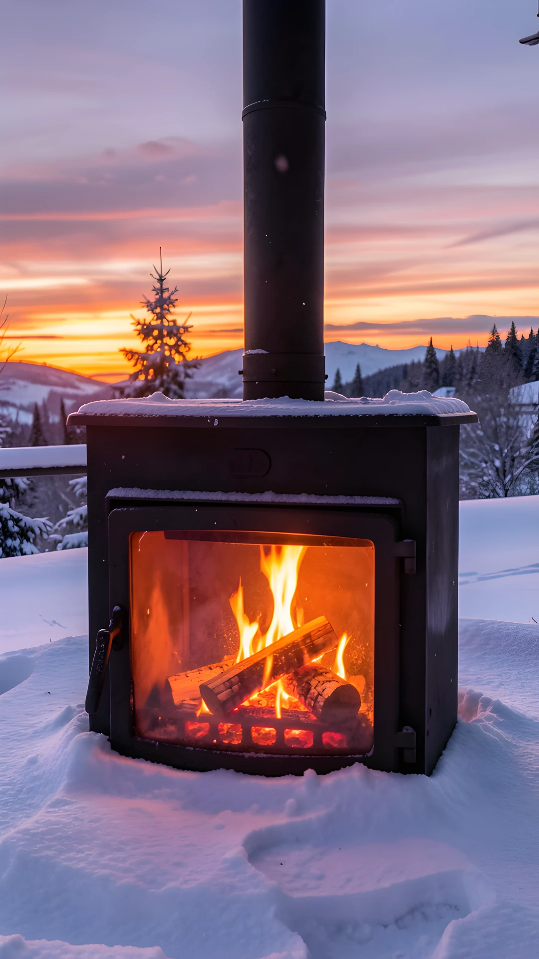 Cozy Winter Scene