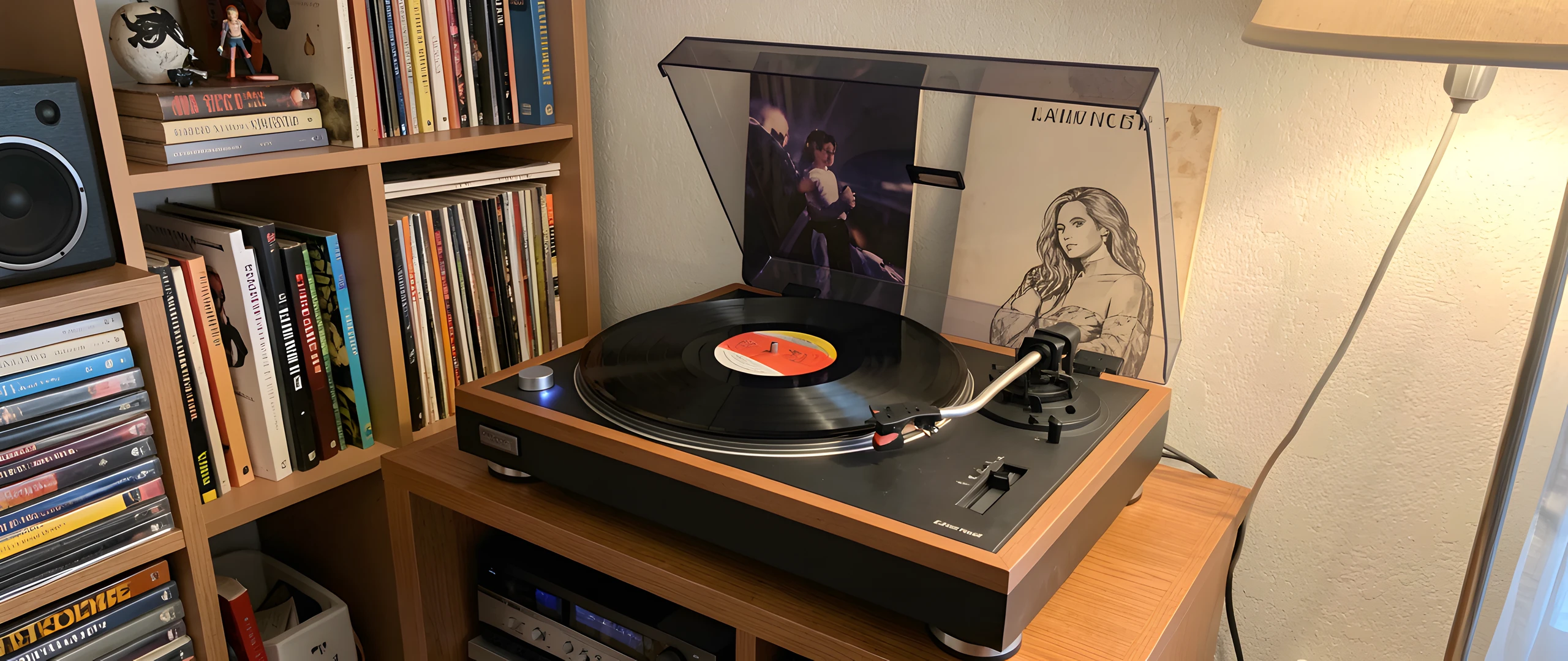 Vinyl Record Stack