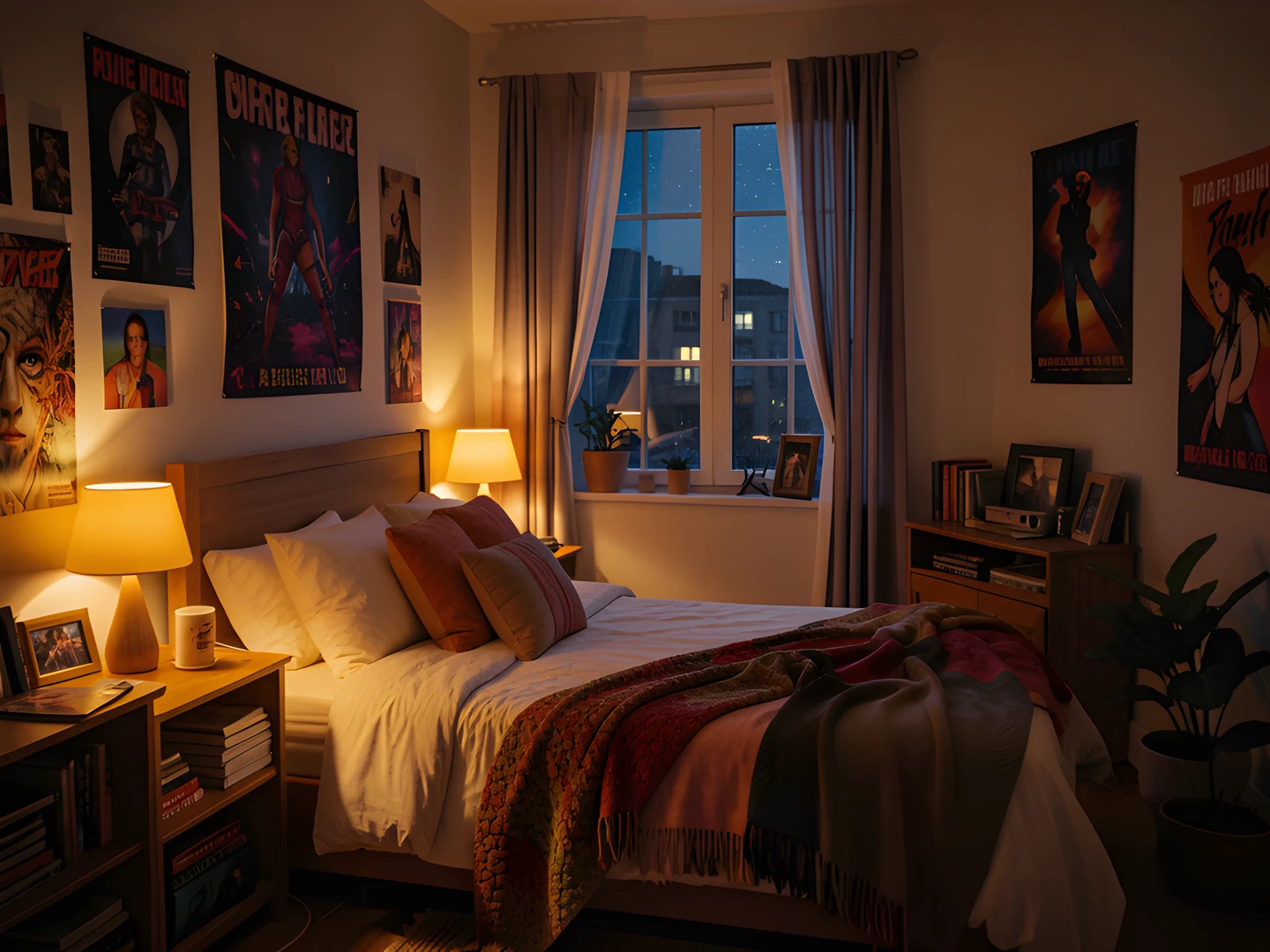 Lofi Night Scene