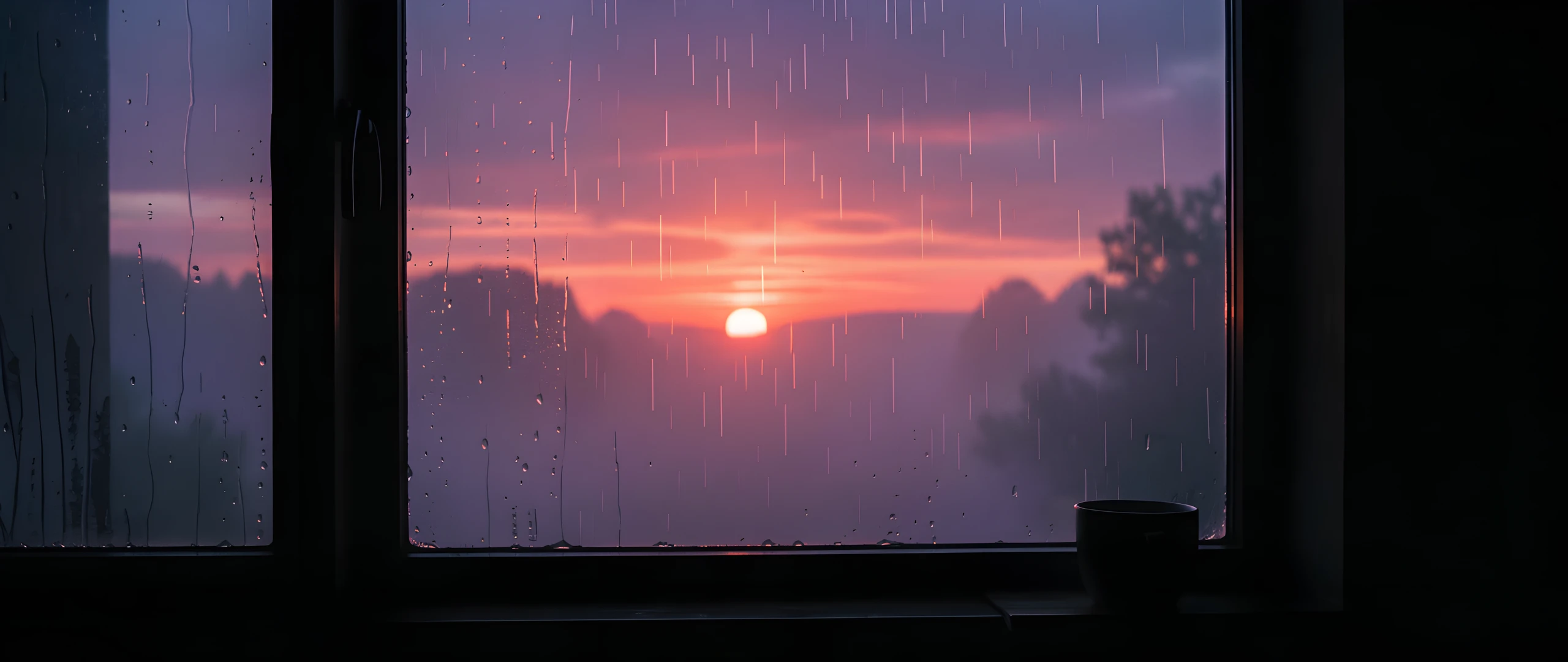 Rainy City Night