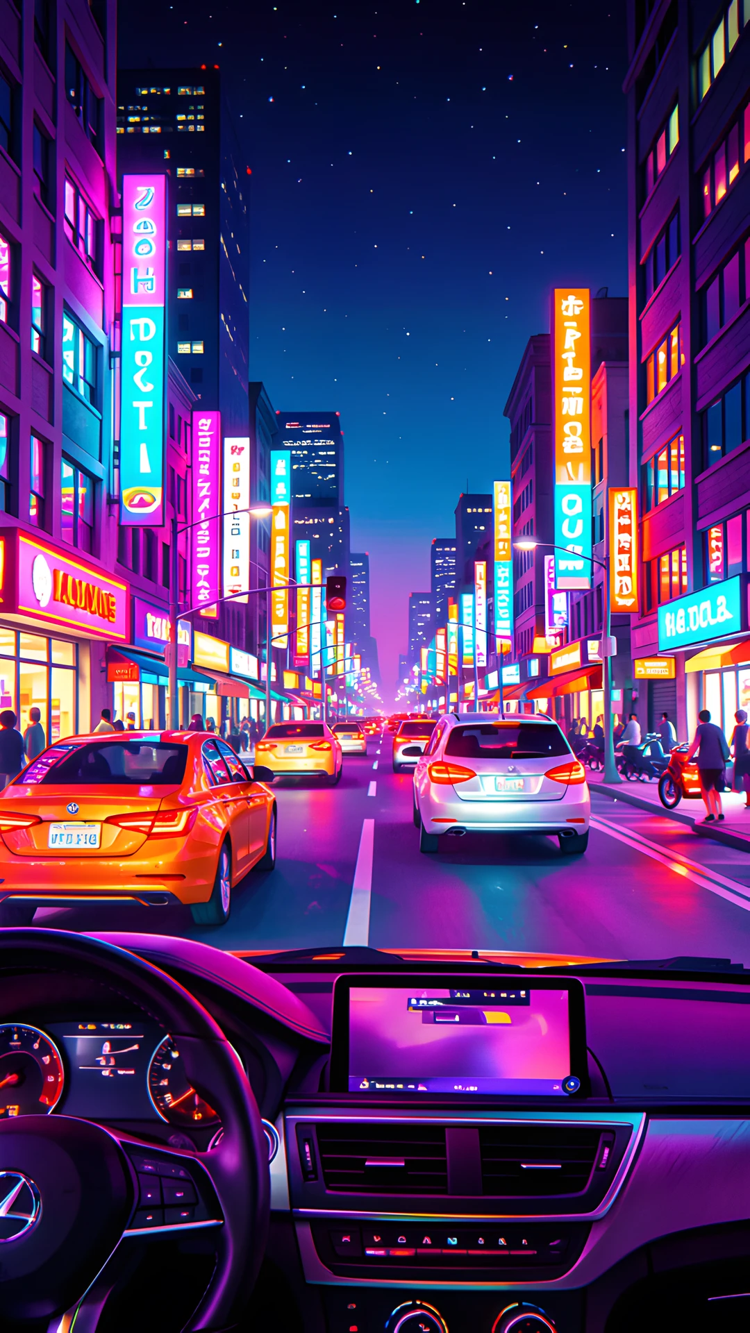 Rainy City Streets