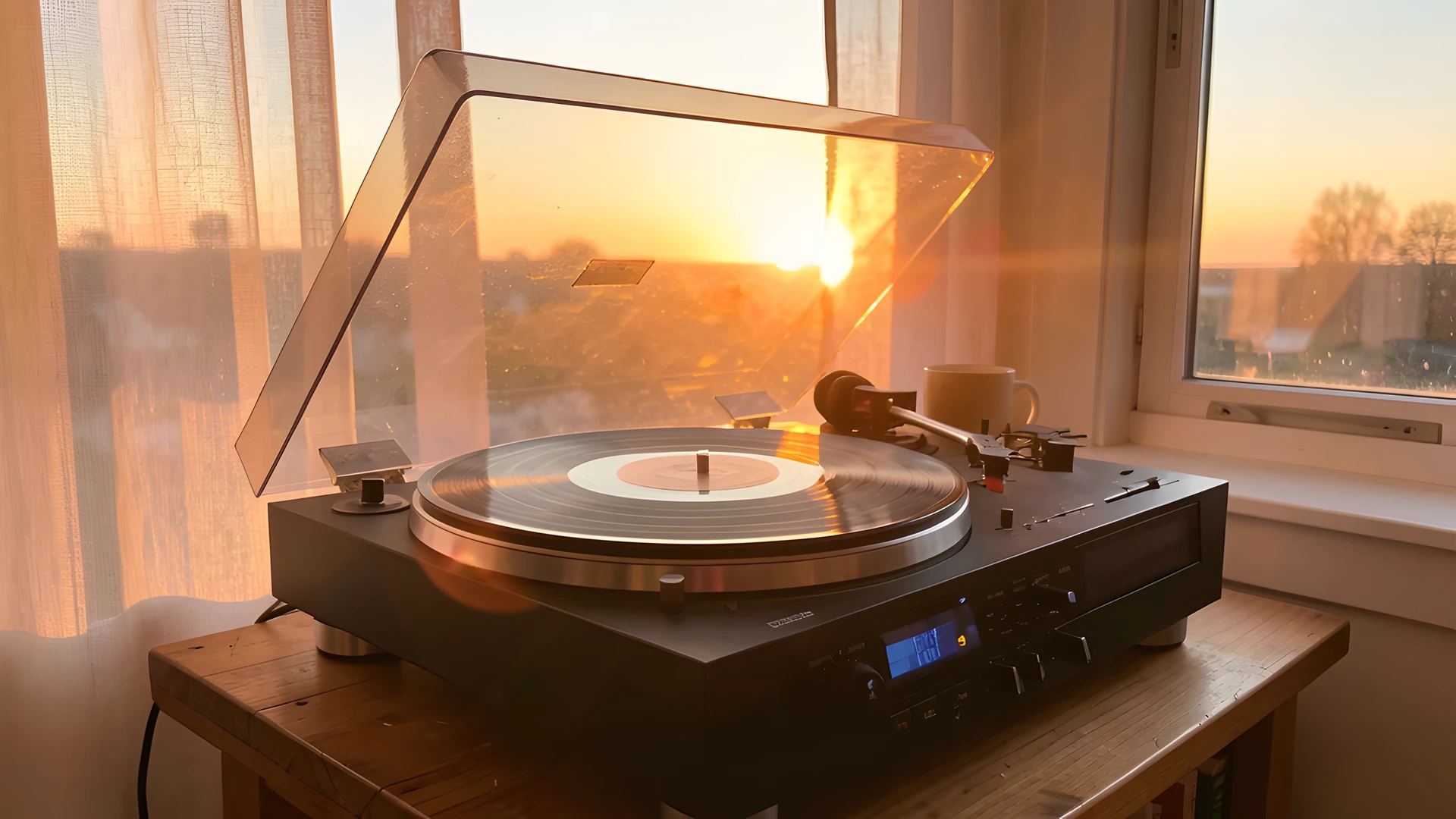 Vinyl Record Stack