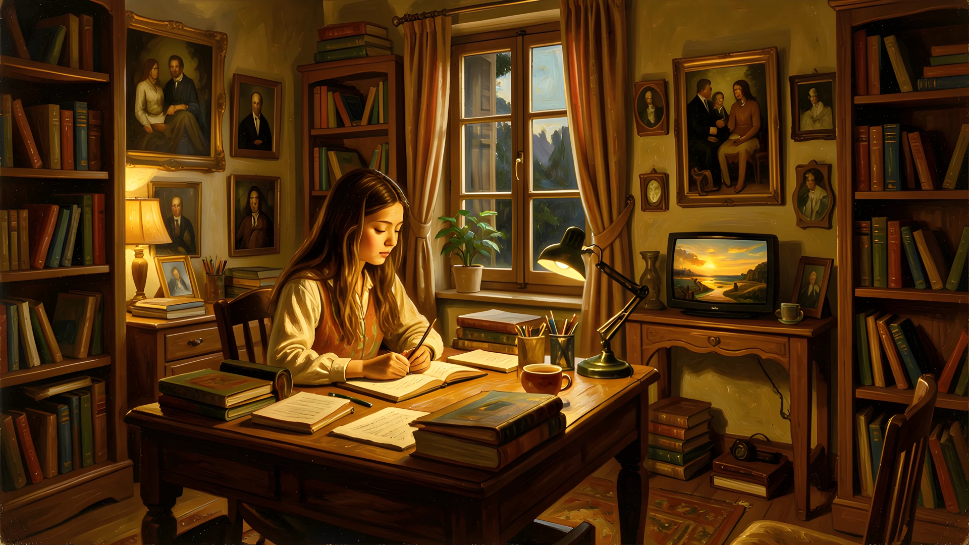 Whimsical Study Chamber