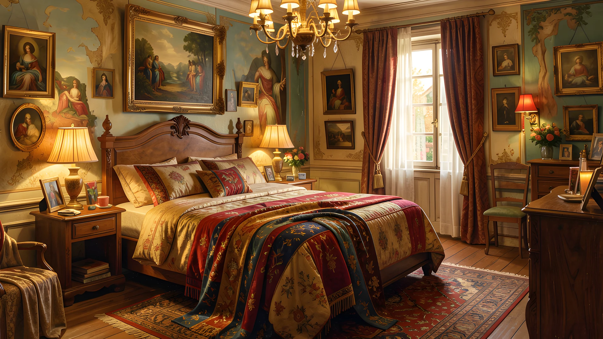 Vintage Study Room